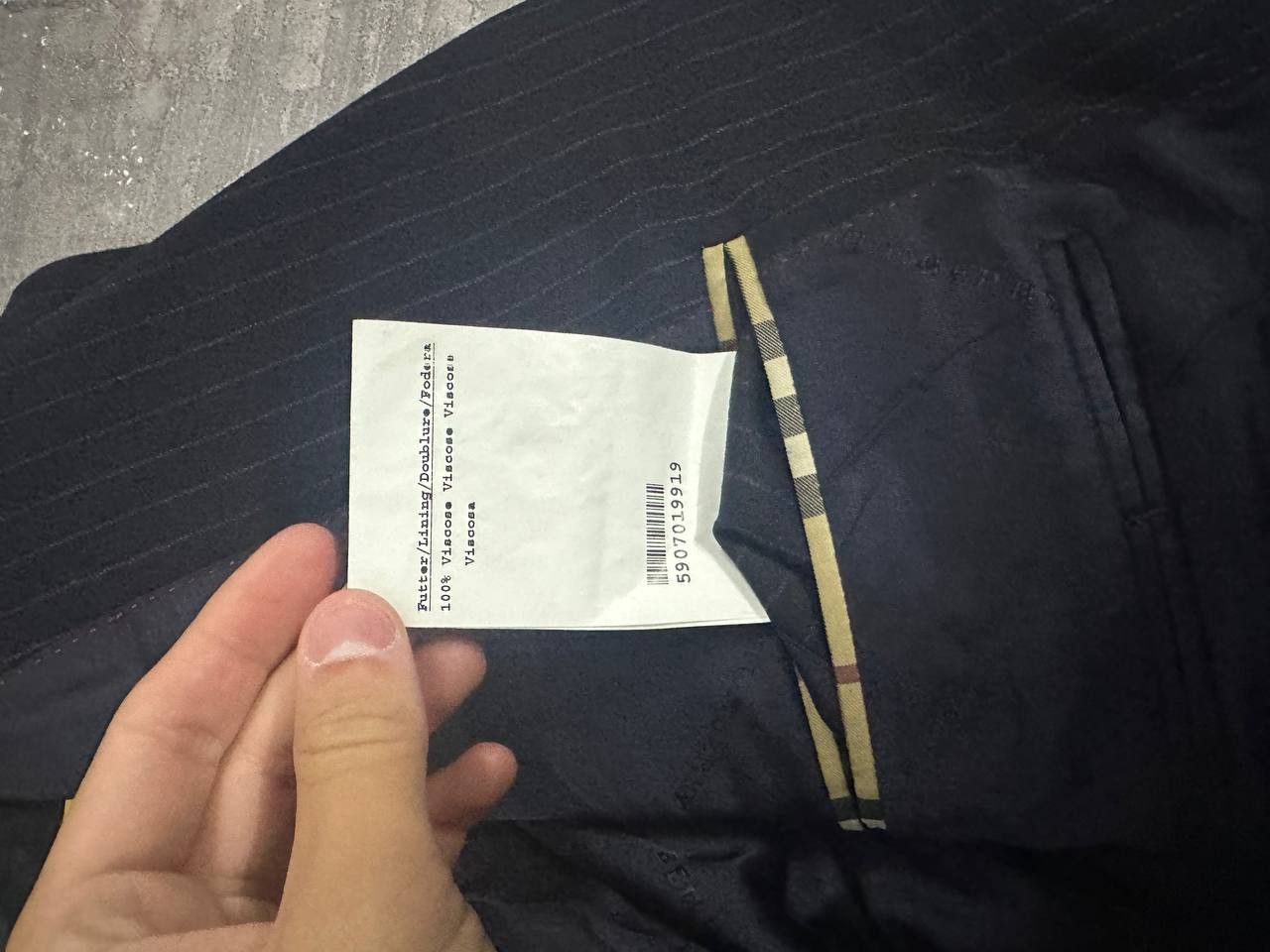 Burberry Burberry Blazer Size 44R - 8 Thumbnail