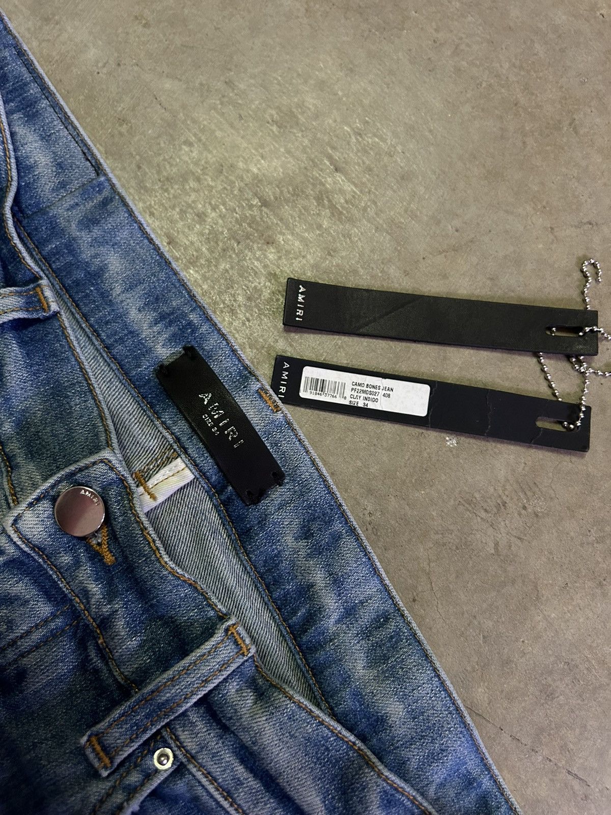 Amiri CAMO BONE AMIRI JEANS Size US 34 / EU 50 - 5 Thumbnail