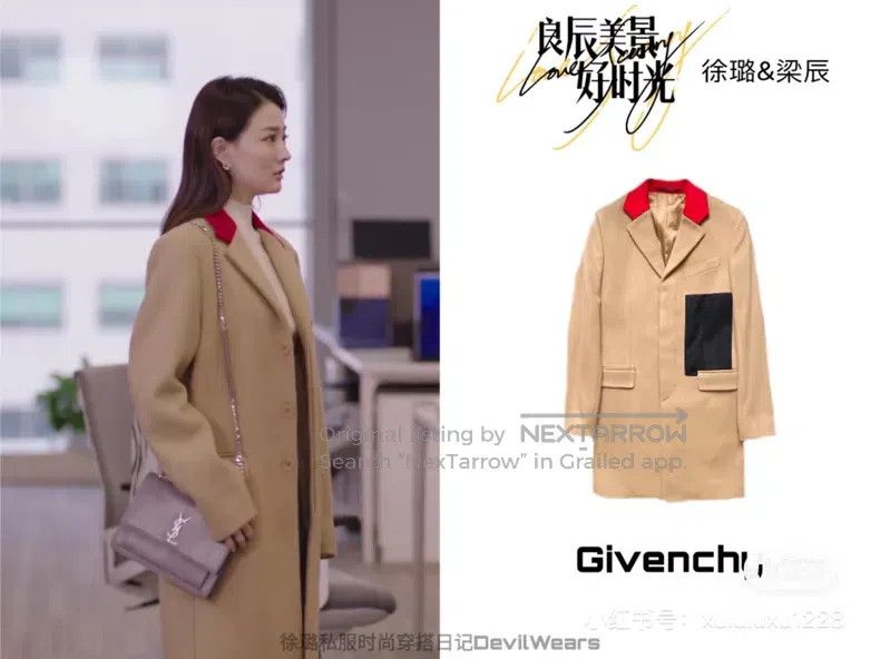Givenchy Givenchy Color-blocked Wool Coat Size US M / EU 48-50 / 2 - 9 Thumbnail