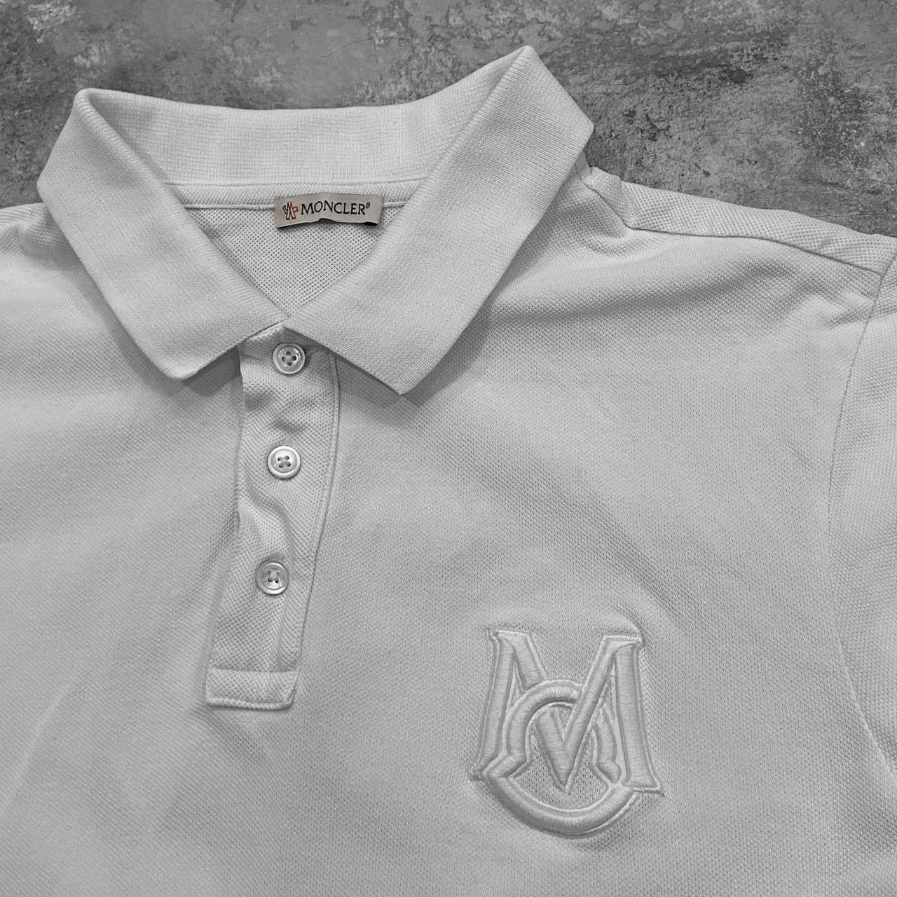 Moncler Moncler Maglia Polo Shirt Size US M / EU 48-50 / 2 - 2 Thumbnail