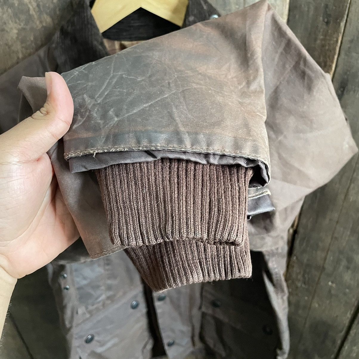Barbour × Vintage Vintage Barbour Waxed Jacket Size US S / EU 44-46 / 1 - 7 Thumbnail