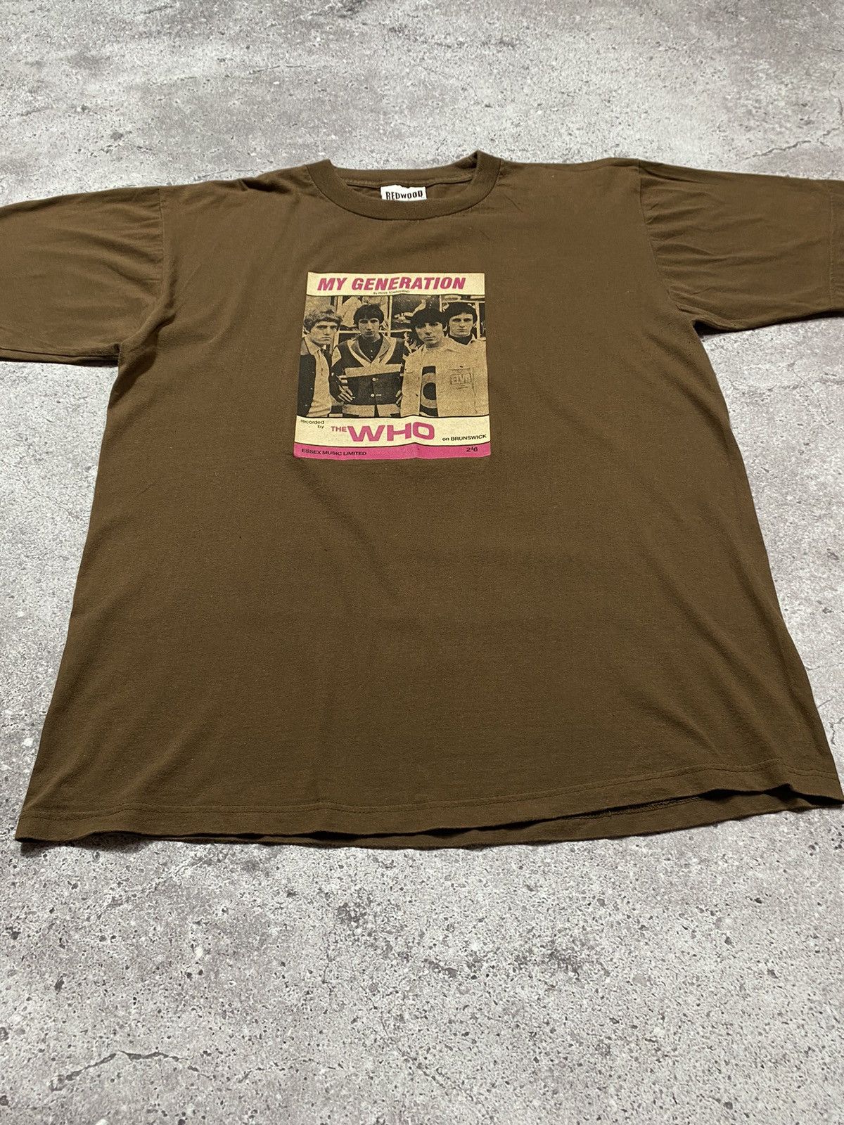 Band Tees Vintage 1990’s THE WHO “My Generation” band Tshirt Size US XL / EU 56 / 4 - 8 Thumbnail