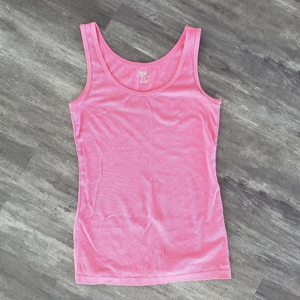 Everlast Pink Classic Everlast Athletic Ribbed Tank Size S / US 4 / IT 40 - 1 Thumbnail