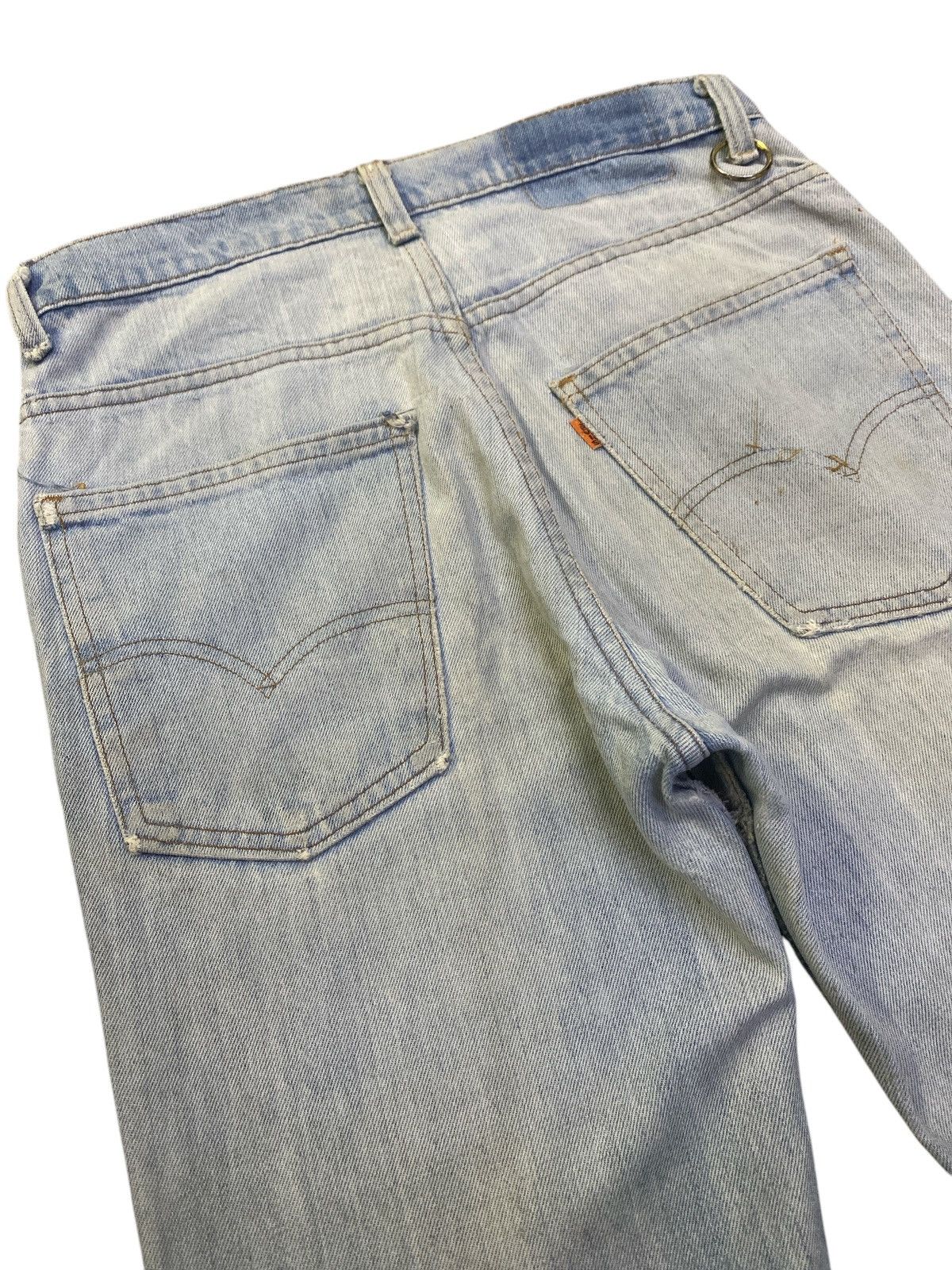 Levi's × Levi's Vintage Clothing × Vintage Vintage 70s Levi’s Jeans Orange Tab Button 8 Talon Zipper Size US 30 / EU 46 - 2 Thumbnail