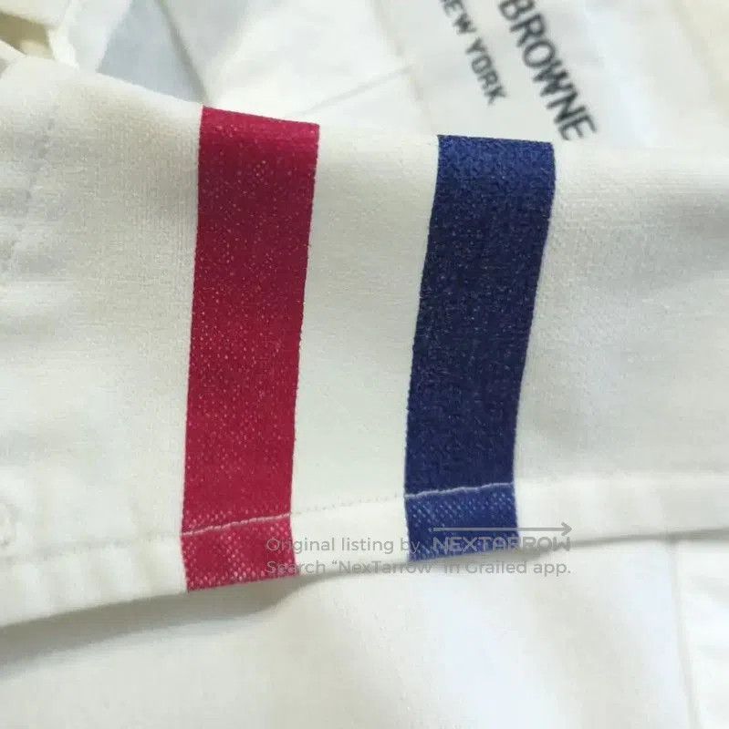 Thom Browne Thom Browne White Cotton Women's Shirt . Size M / US 6-8 / IT 42-44 - 4 Thumbnail