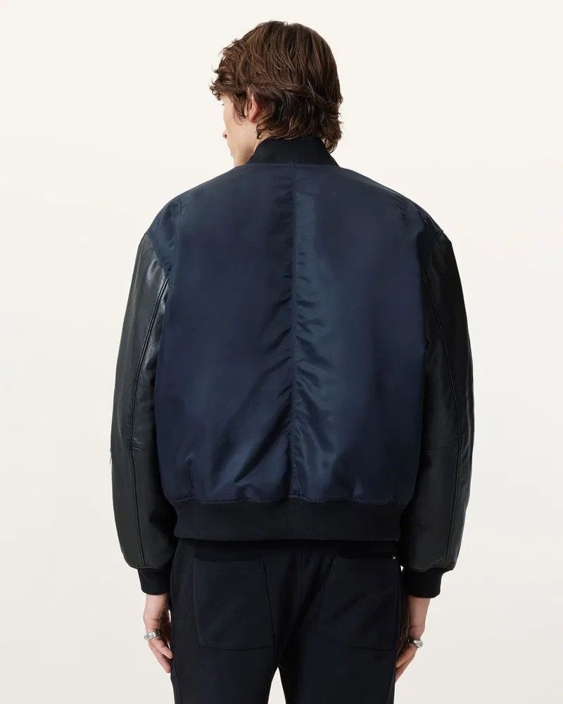 Allsaints AllSaints MYLER - Bomber Jacket - blac ink blue/dark blue Size US L / EU 52-54 / 3 - 5 Thumbnail