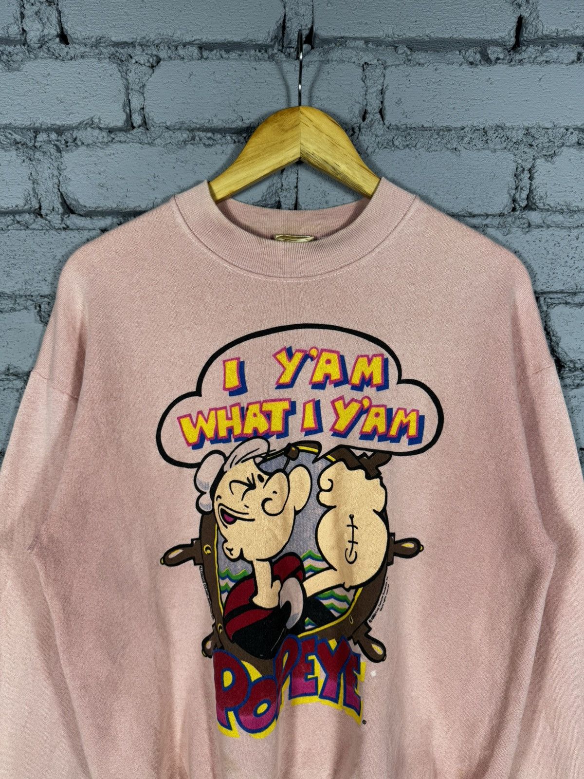 Cartoon Network Vintage 80s Creator Popeye Sweatshirt Size US S / EU 44-46 / 1 - 4 Thumbnail