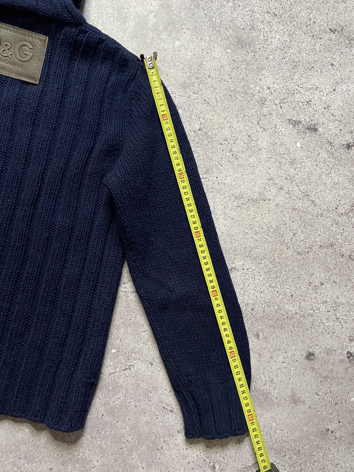Dolce & Gabbana D&G Dolce&Gabbana Vintage Wool Turtleneck Knit Sweater Size US L / EU 52-54 / 3 - 11 Thumbnail