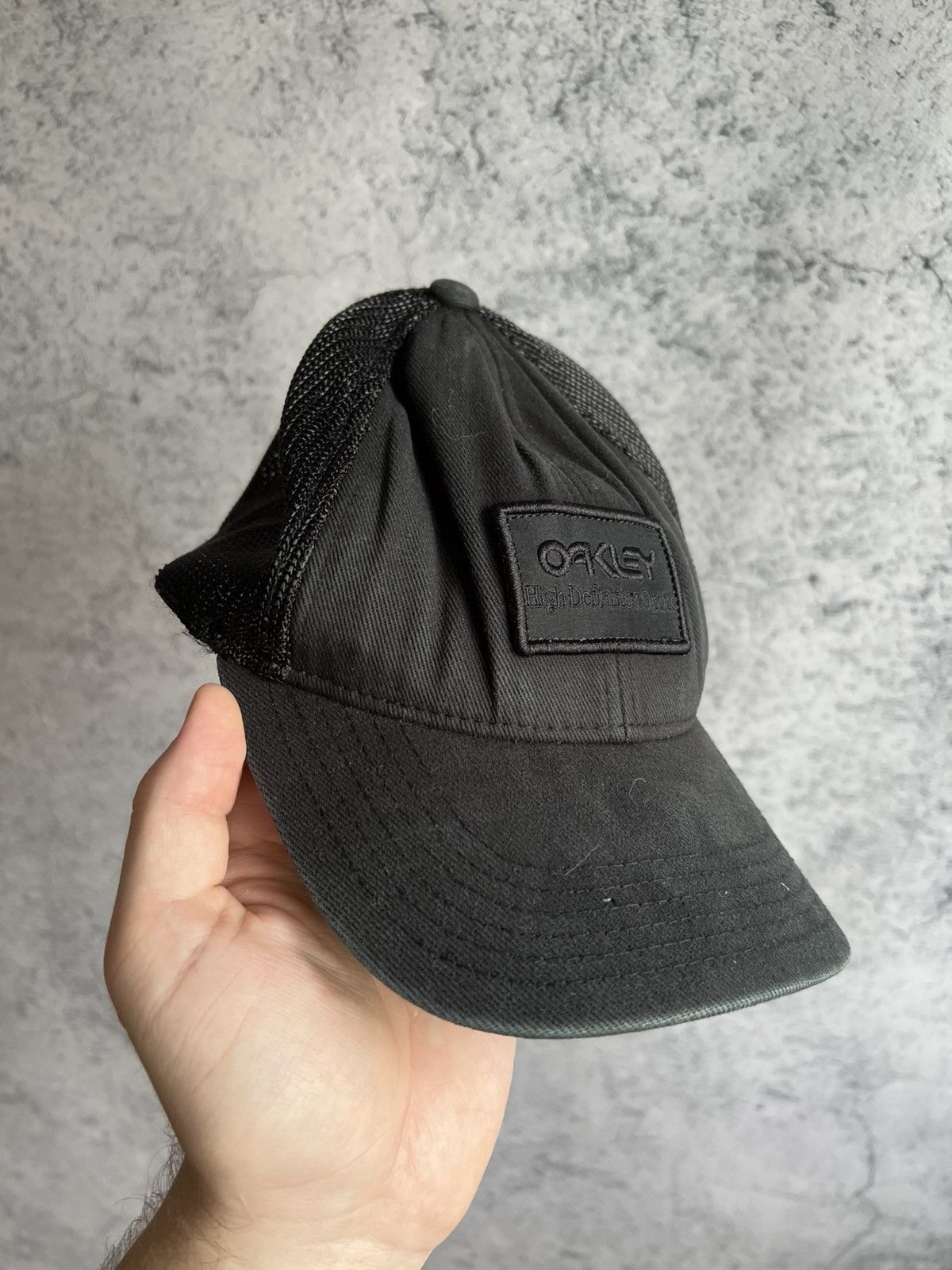 Oakley Oakley Men’s Trucker Cap Faded Hat Y2K Box Logo Size ONE SIZE - 18 Thumbnail