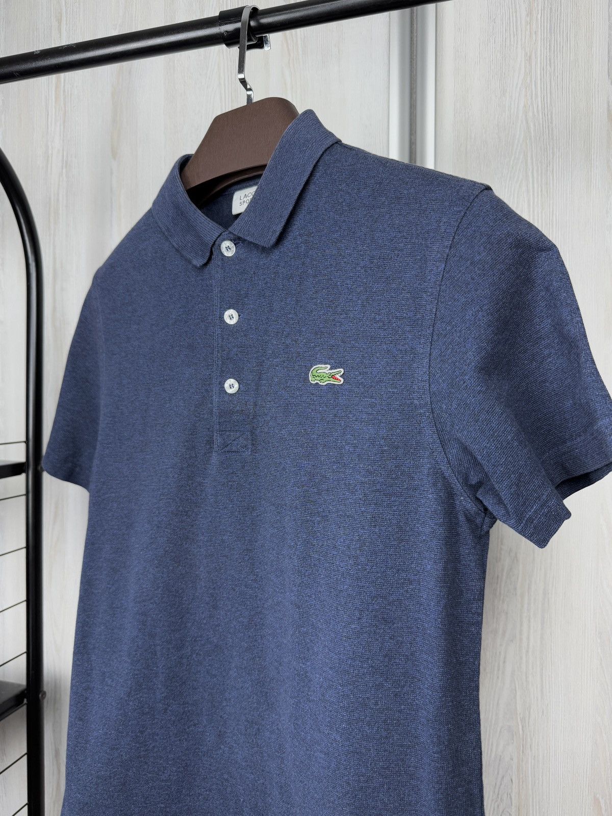 Lacoste Lacoste Sport blue basic polo shirt size S Size US S / EU 44-46 / 1 - 5 Thumbnail