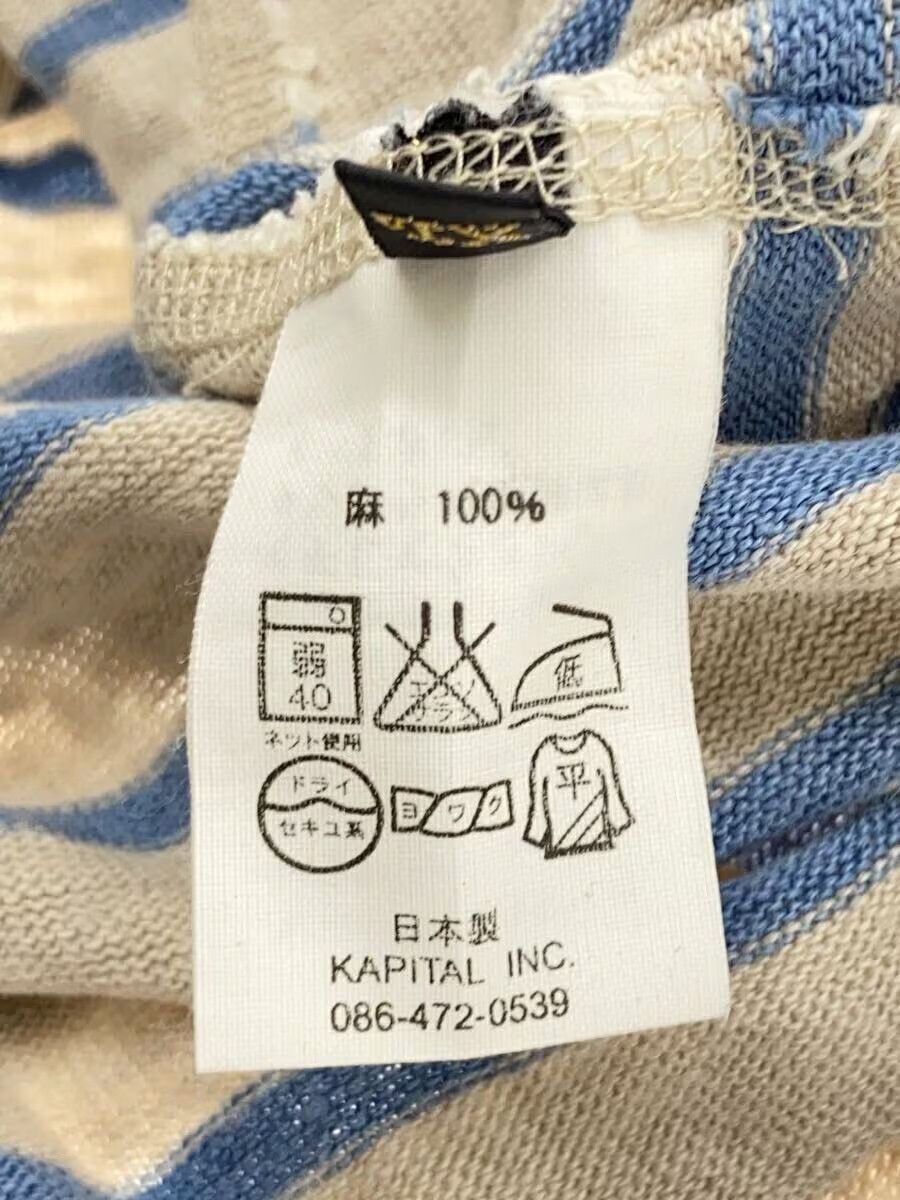 Kapital Striped Long Sleeve Tee Size US XL / EU 56 / 4 - 7 Thumbnail