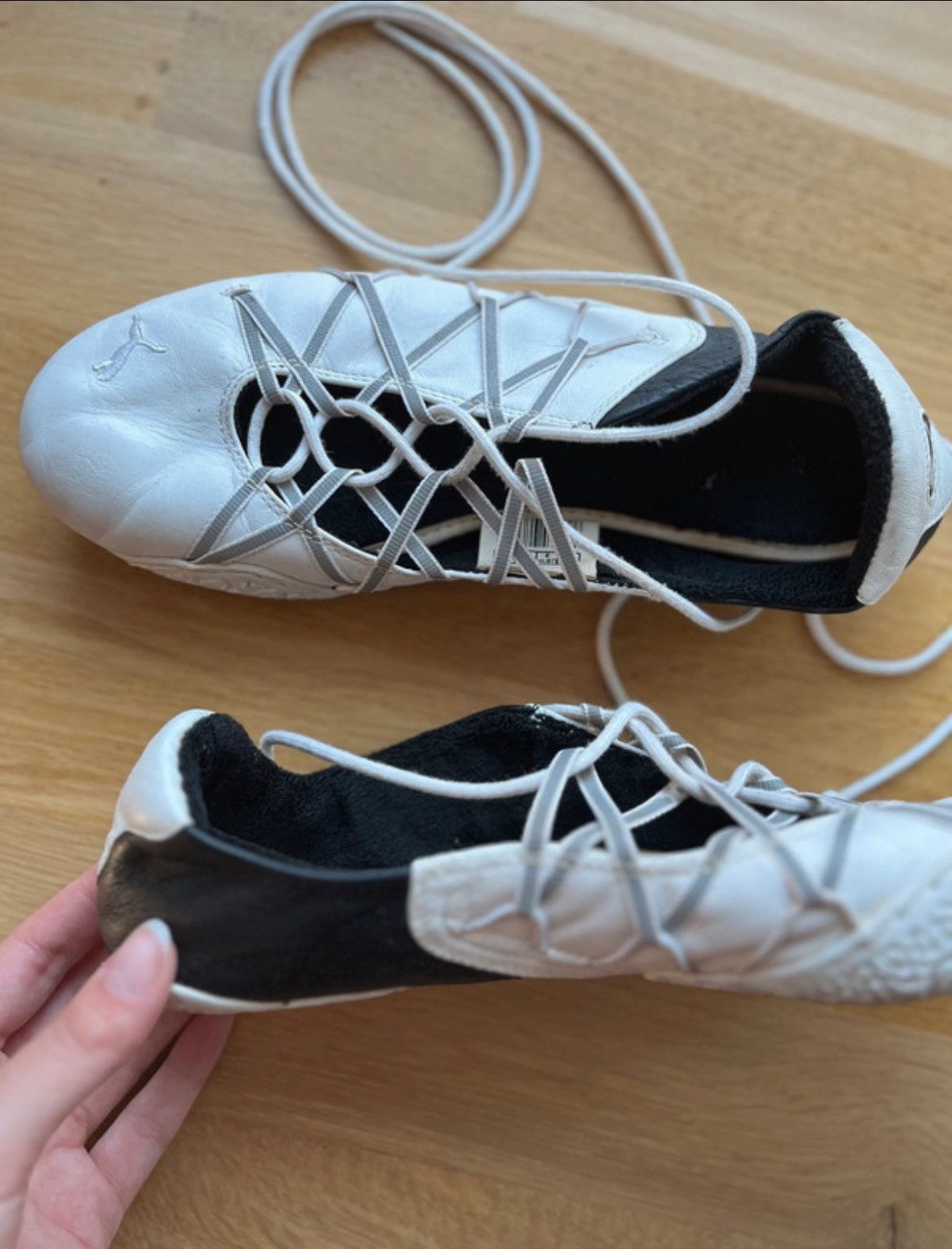 Puma Puma Mahanuala Contre Lace Ballet flats white black archive Size US 10 / IT 40 - 4 Thumbnail