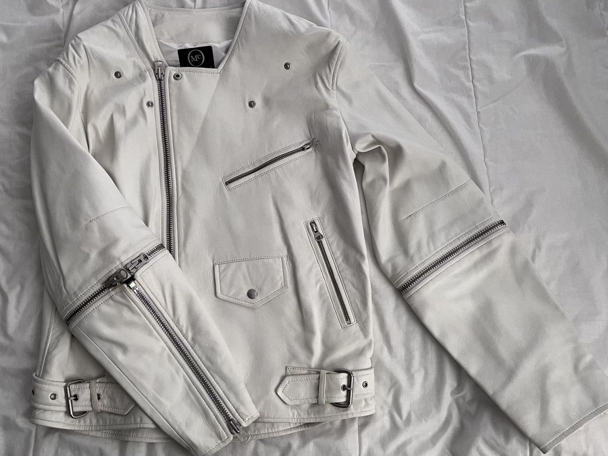 Alexander McQueen Alexander McQueen Leather Biker Jacket Size S / US 4 / IT 40 - 5 Thumbnail