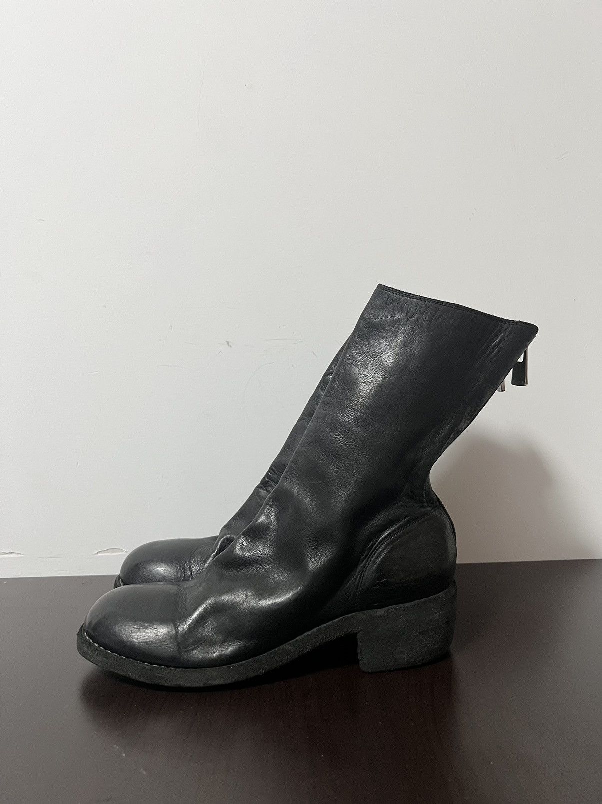 Guidi guidi 788z black zip boots sz37 Size US 7 / IT 37 - 3 Thumbnail