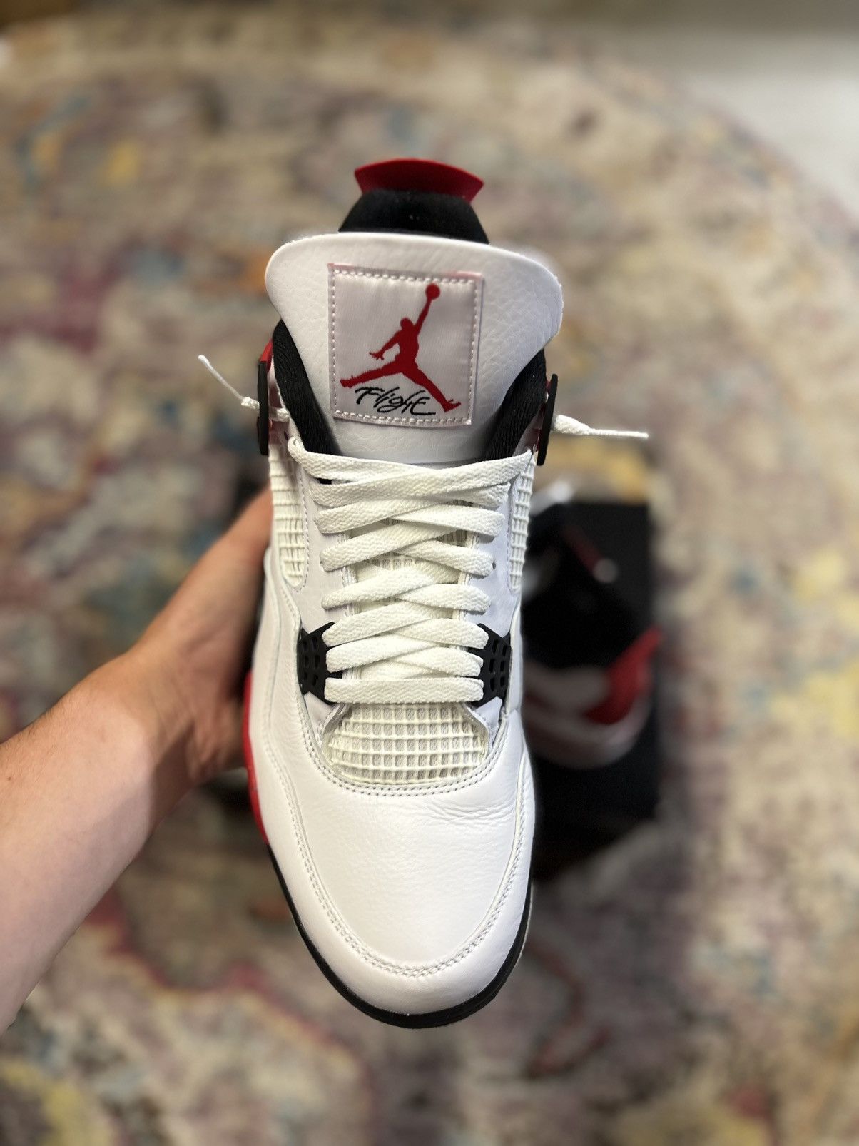 Jordan Brand Jordan 4 Red Cement Size US 12.5 / EU 45-46 - 3 Thumbnail