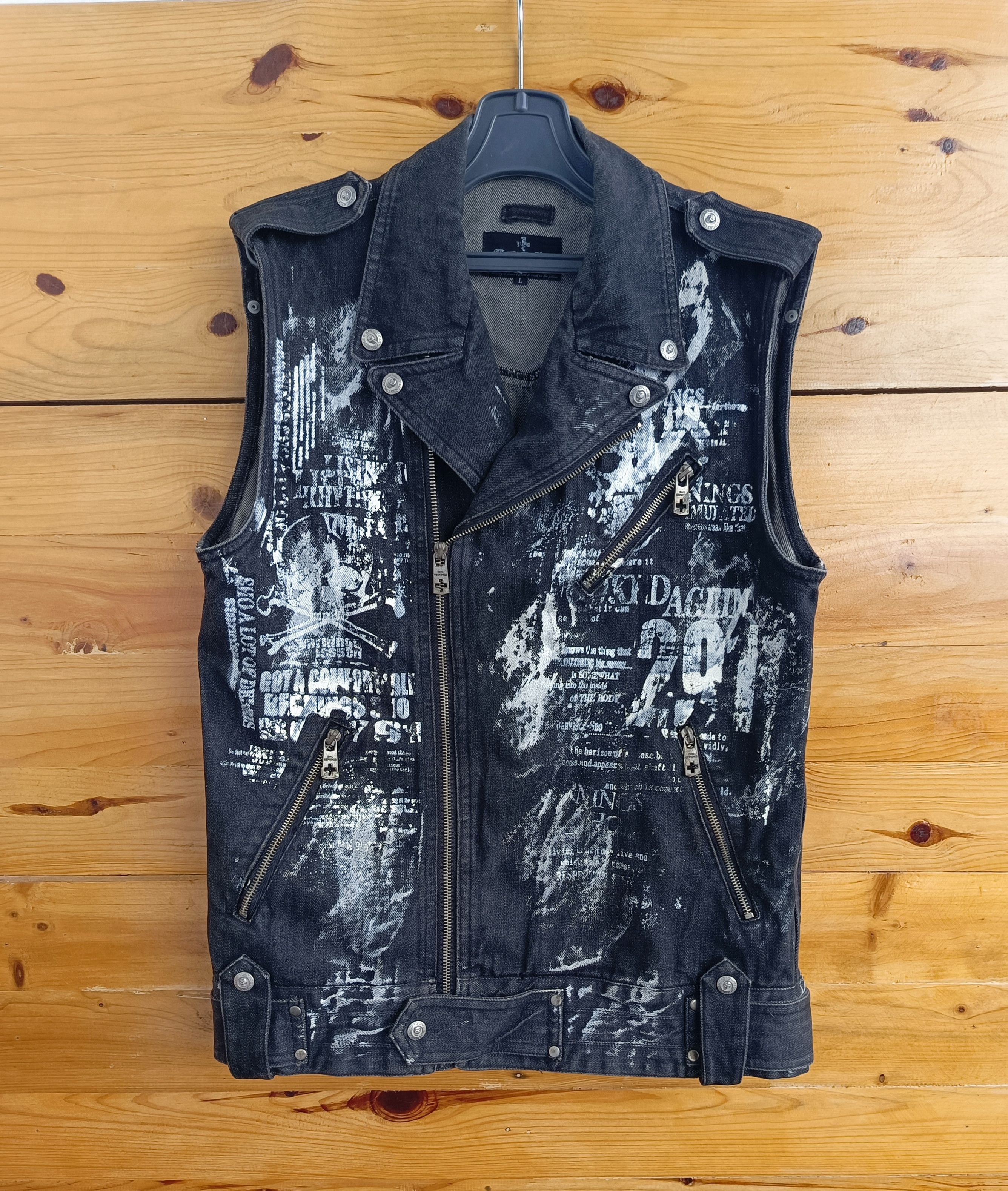 Mari's Rock Bernings Sho Punk Vests Size US L / EU 52-54 / 3 - 3 Thumbnail