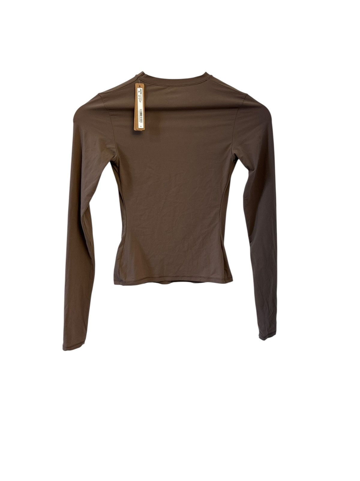 SKIMS Skims Fits Everybody Long Sleeve T-shirt Amethyst XS NWT Size XS / US 0-2 / IT 36-38 - 4 Thumbnail