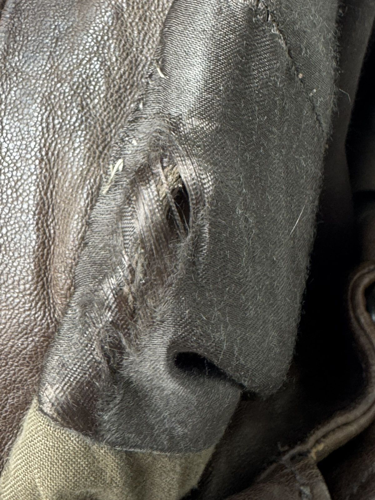 Rick Owens Rick Owens AW08 Stooges Dust Hammered Lamb Leather Jacket Size US M / EU 48-50 / 2 - 20 Thumbnail