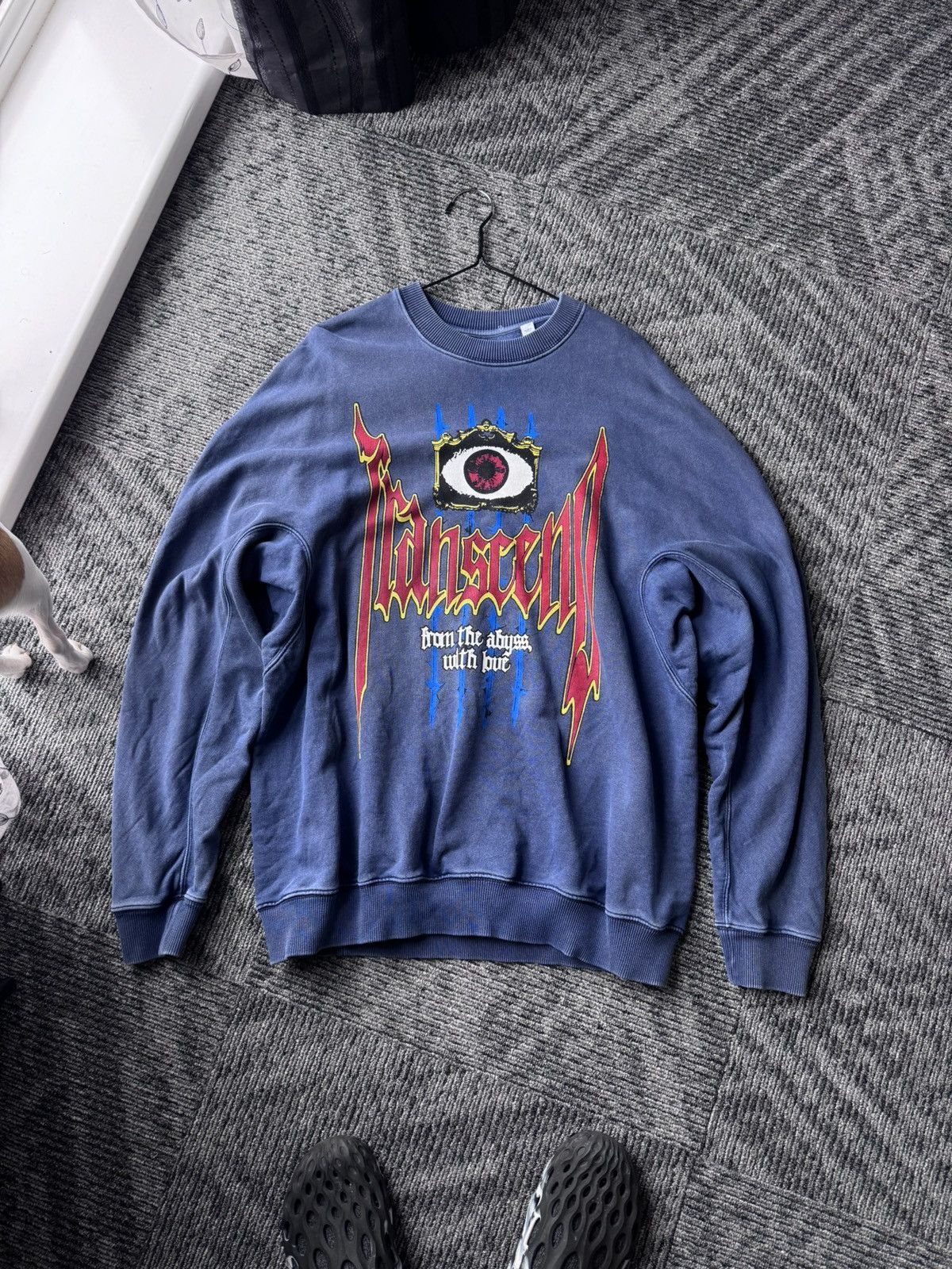 Burberry Burberry heavy jersey gothic printed sweatshirt Size US M / EU 48-50 / 2 - 2 Thumbnail
