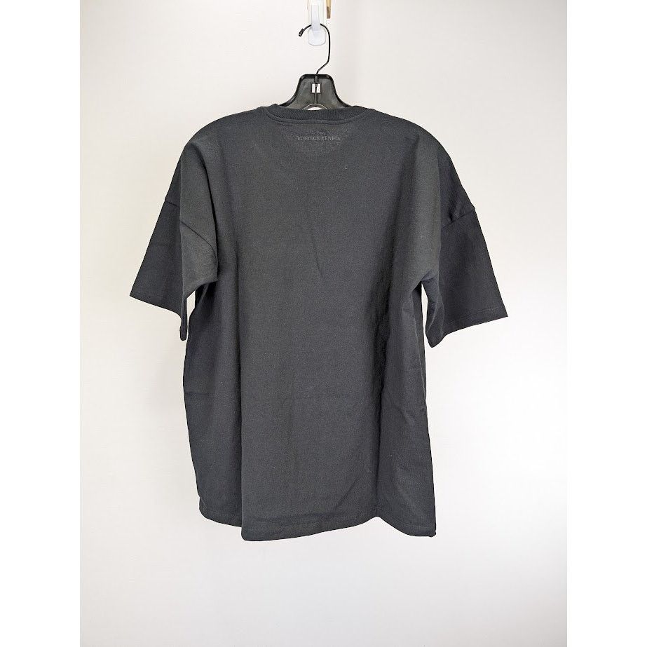 Bottega Veneta o1rshd1 Sunrise Light Cotton T-Shirt in Nero Size US M / EU 48-50 / 2 - 11 Thumbnail