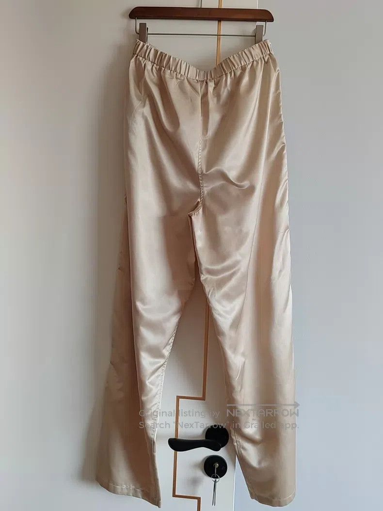 Fendi Fendi size XS Shiny Zipper Casual Wide Leg Pants Size 23" - 6 Thumbnail