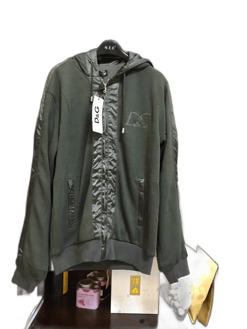 Dolce & Gabbana D&G Casual Sports Jacket with Hood Size US L / EU 52-54 / 3 - 1 Thumbnail