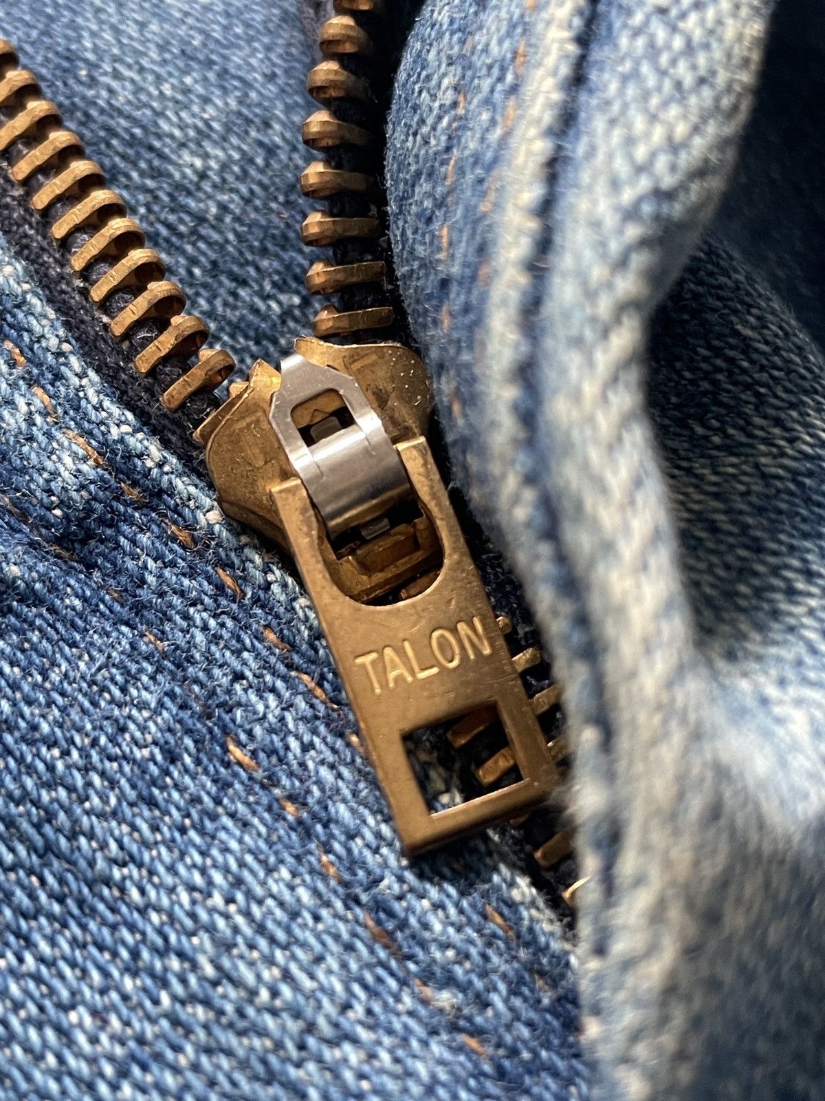 Wrangler Vintage Wrangler 70s Bootcut Talon Faded Distressed size W28 Size US 28 / EU 44 - 4 Thumbnail