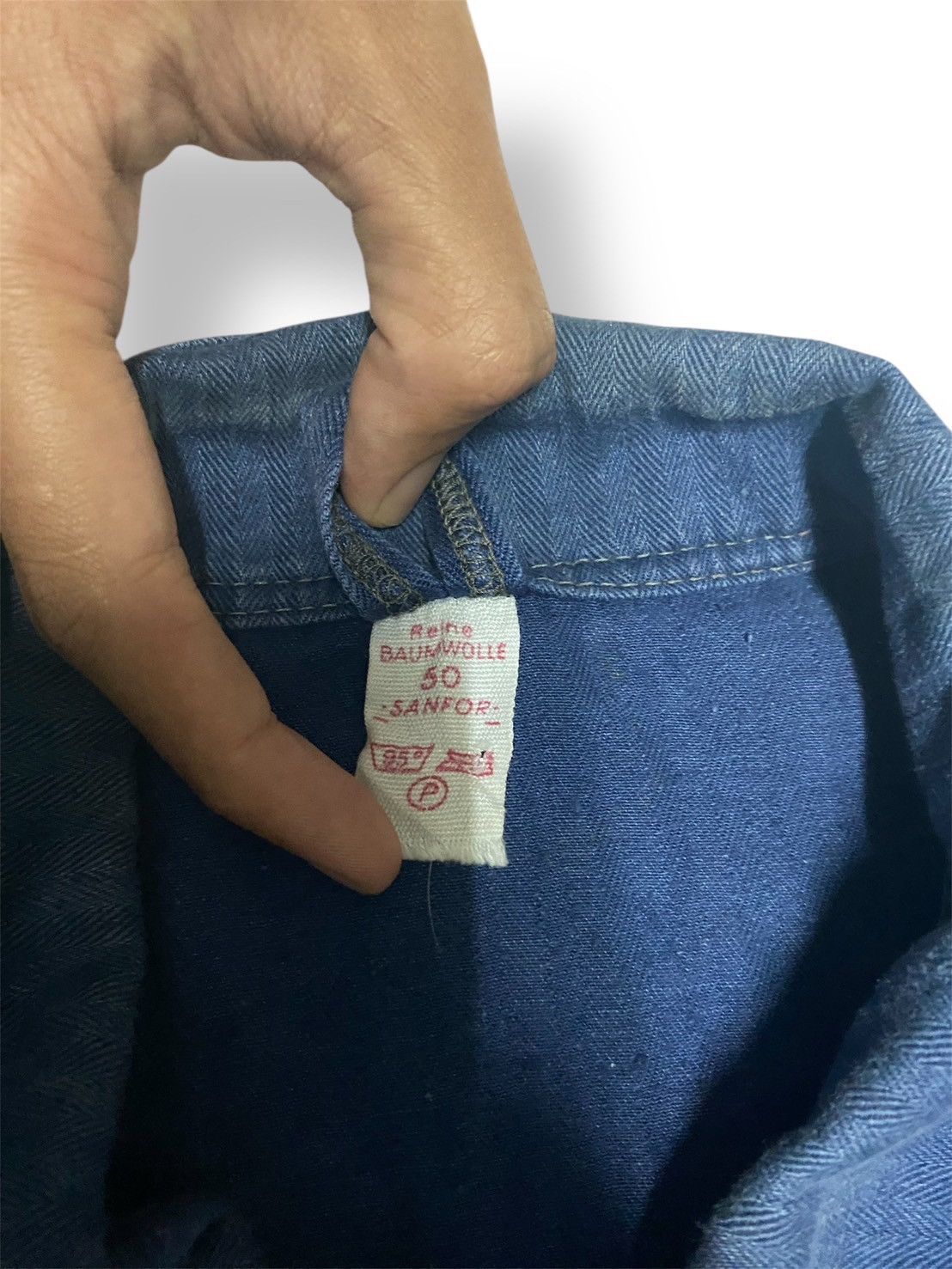 Other Vintage 1970's German Workwear Jacket 🇩🇪 Size US M / EU 48-50 / 2 - 2 Thumbnail