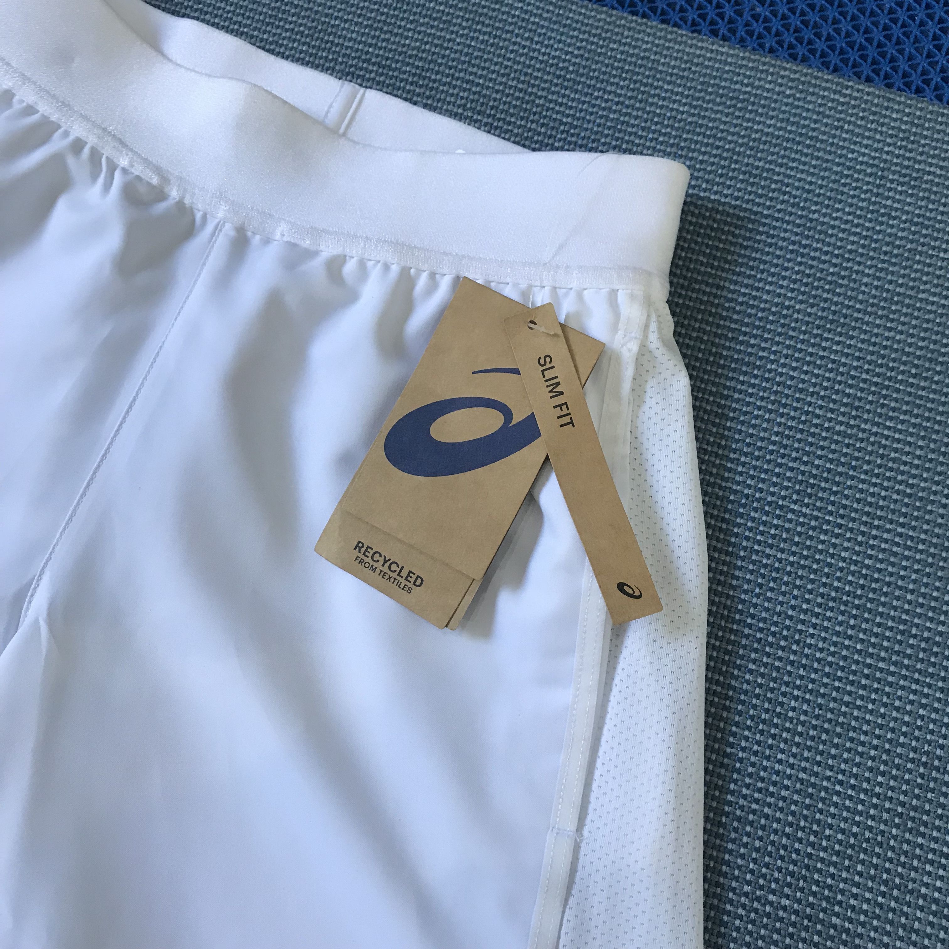 Asics Asics Men Match 7in Short White Tennis Padel Sports Shorts Size US 31 - 2 Thumbnail