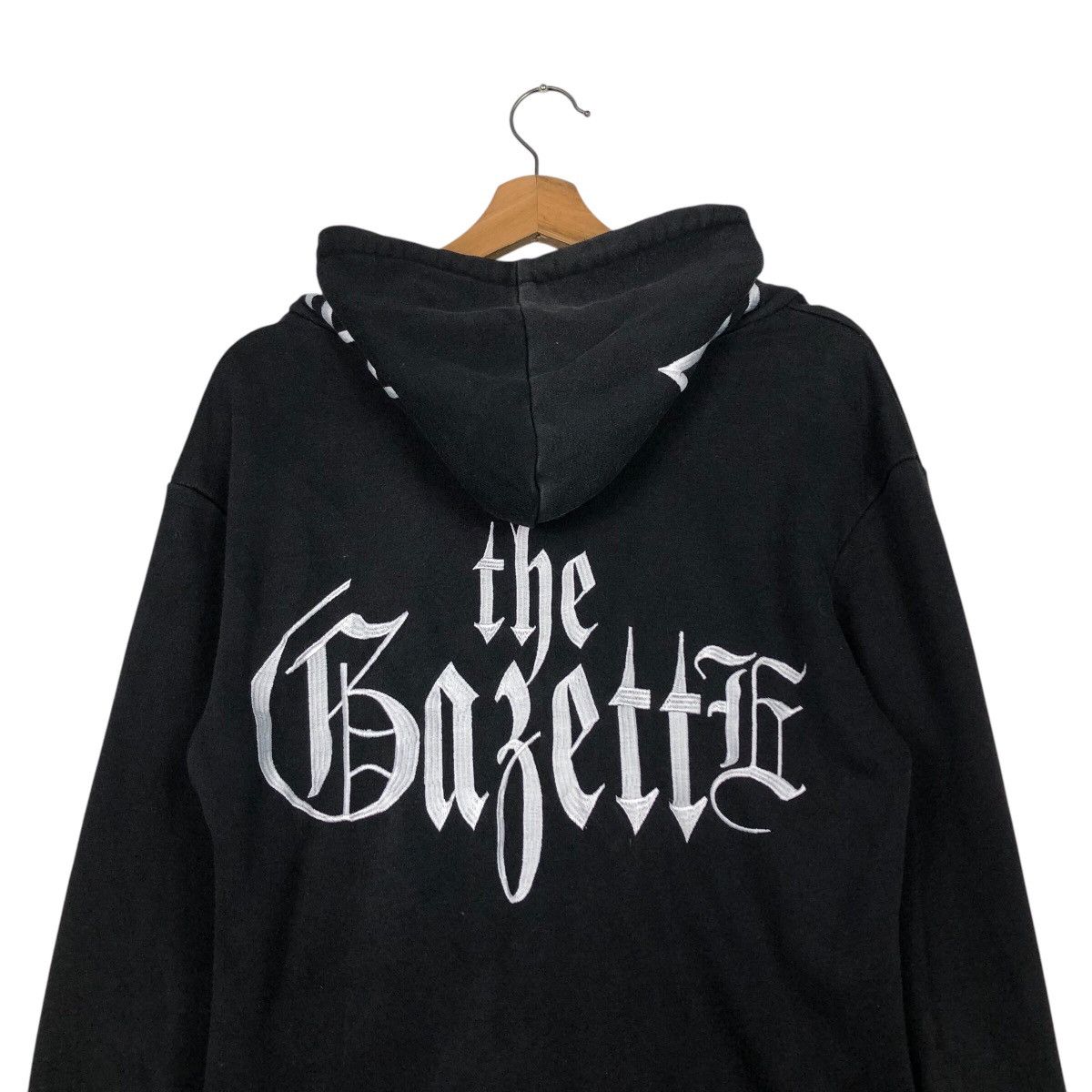 Hysteric Glamour 📌Vintage Hoodie Zipper Jacket Black Moral Punk Big Logo Size US M / EU 48-50 / 2 - 2 Thumbnail