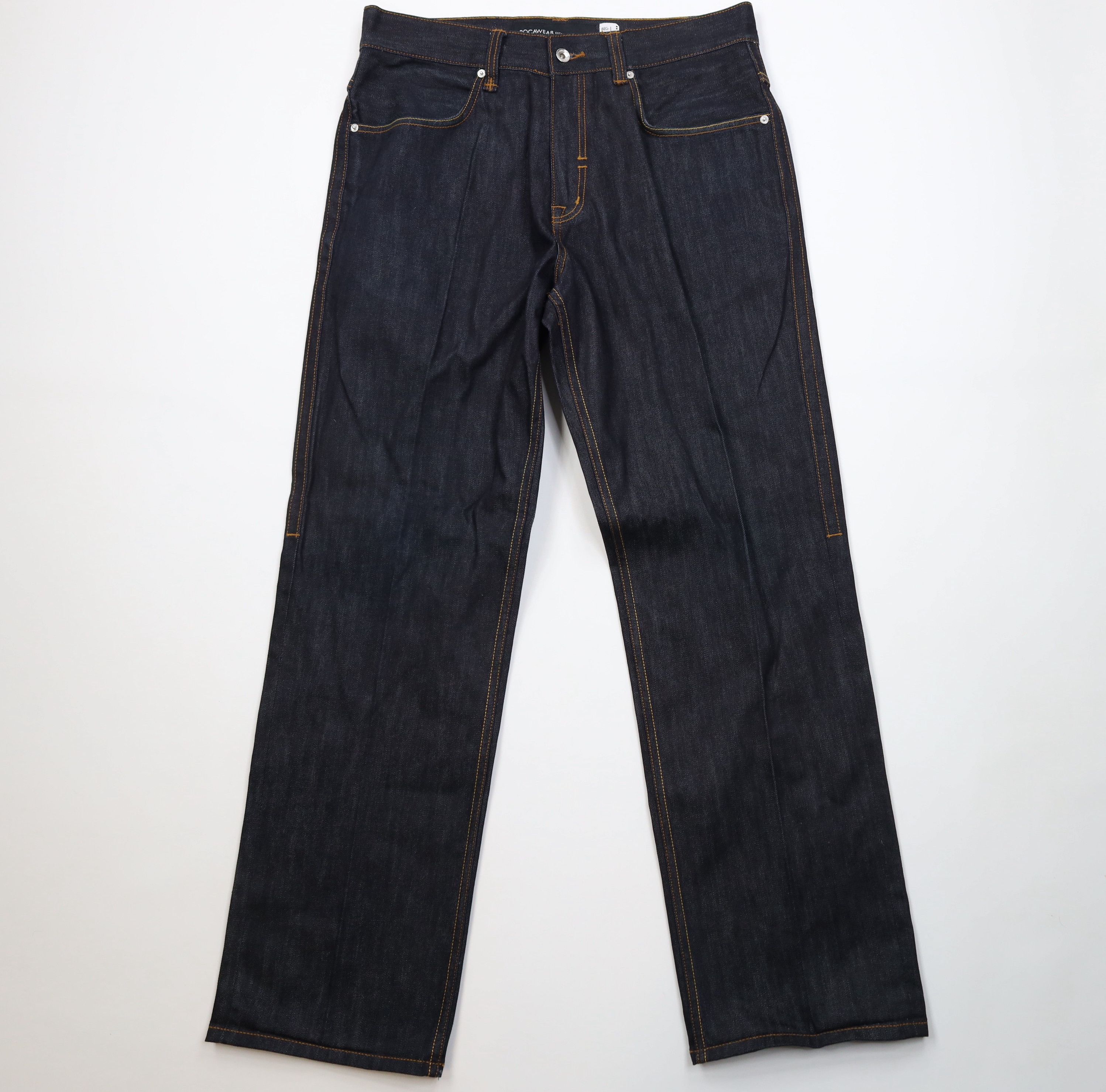 Rocawear Vintage 90s Y2K Rocawear Wide Leg Denim Jeans Indigo Blue Size US 36 / EU 52 - 1 Thumbnail