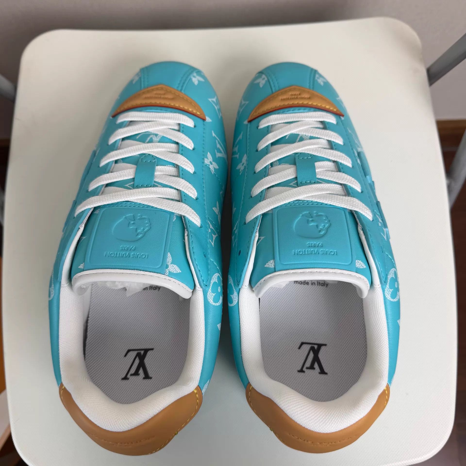 Louis Vuitton LOUIS VUITTON x Nigo Buttersoft FW25 Men's Blue Shoes Size US 9 / EU 42 - 4 Thumbnail