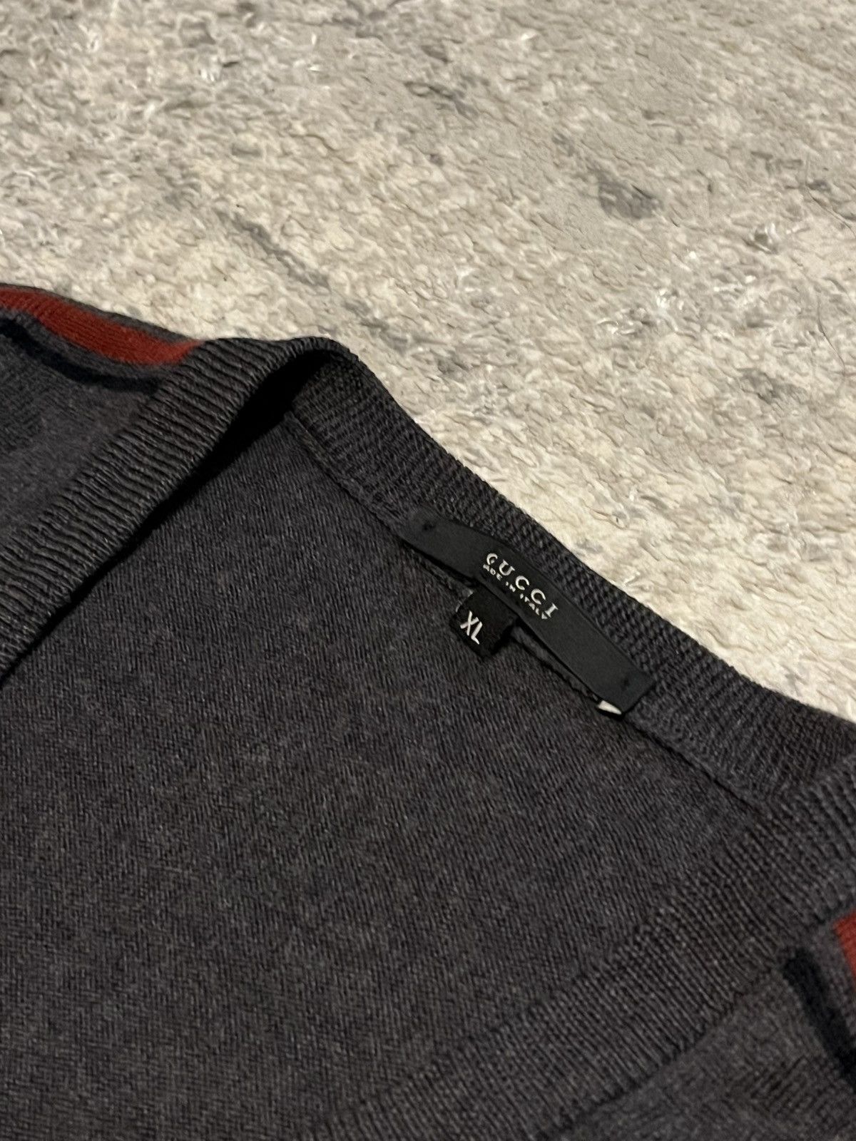 Gucci Gucci V-neck Sweater Size US XL / EU 56 / 4 - 3 Thumbnail