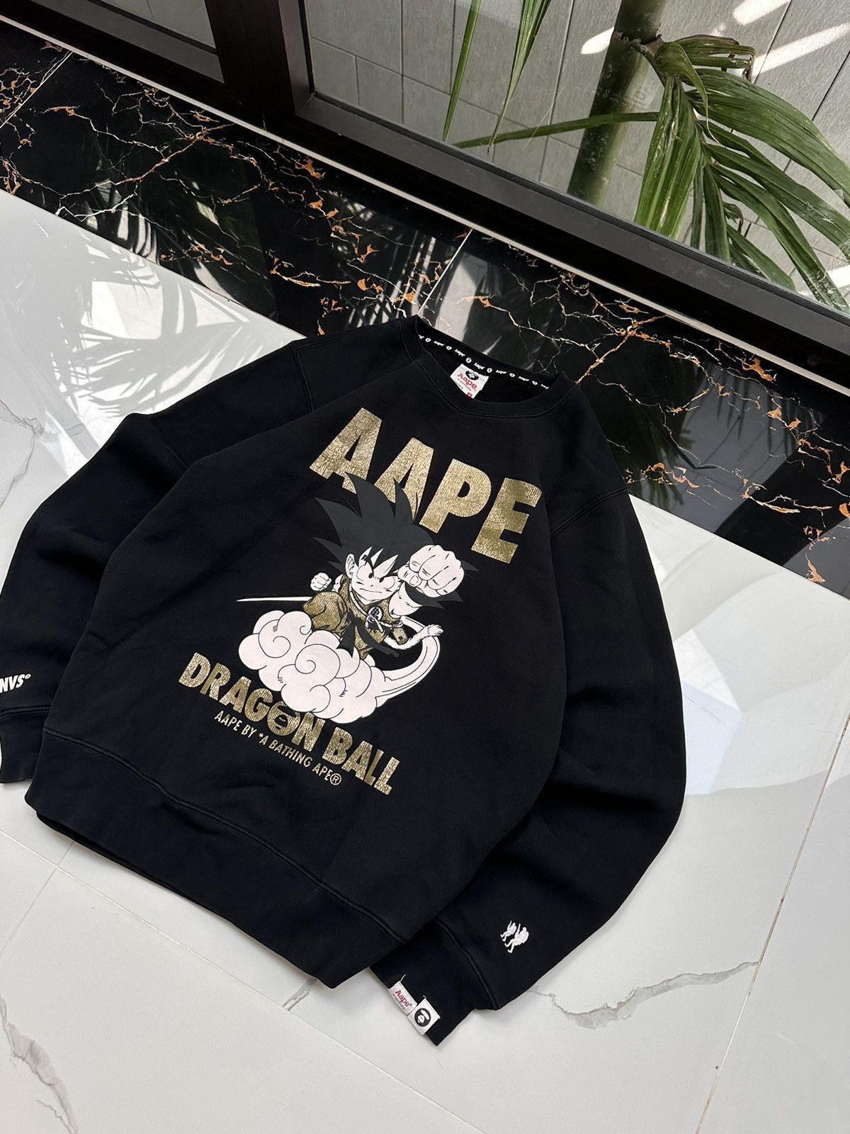 Aape × Vintage AAPE X DRAGONBALL VINTAGE BIG LOGO STREETWEAR SWEATSHIRT Size US S / EU 44-46 / 1 - 3 Thumbnail