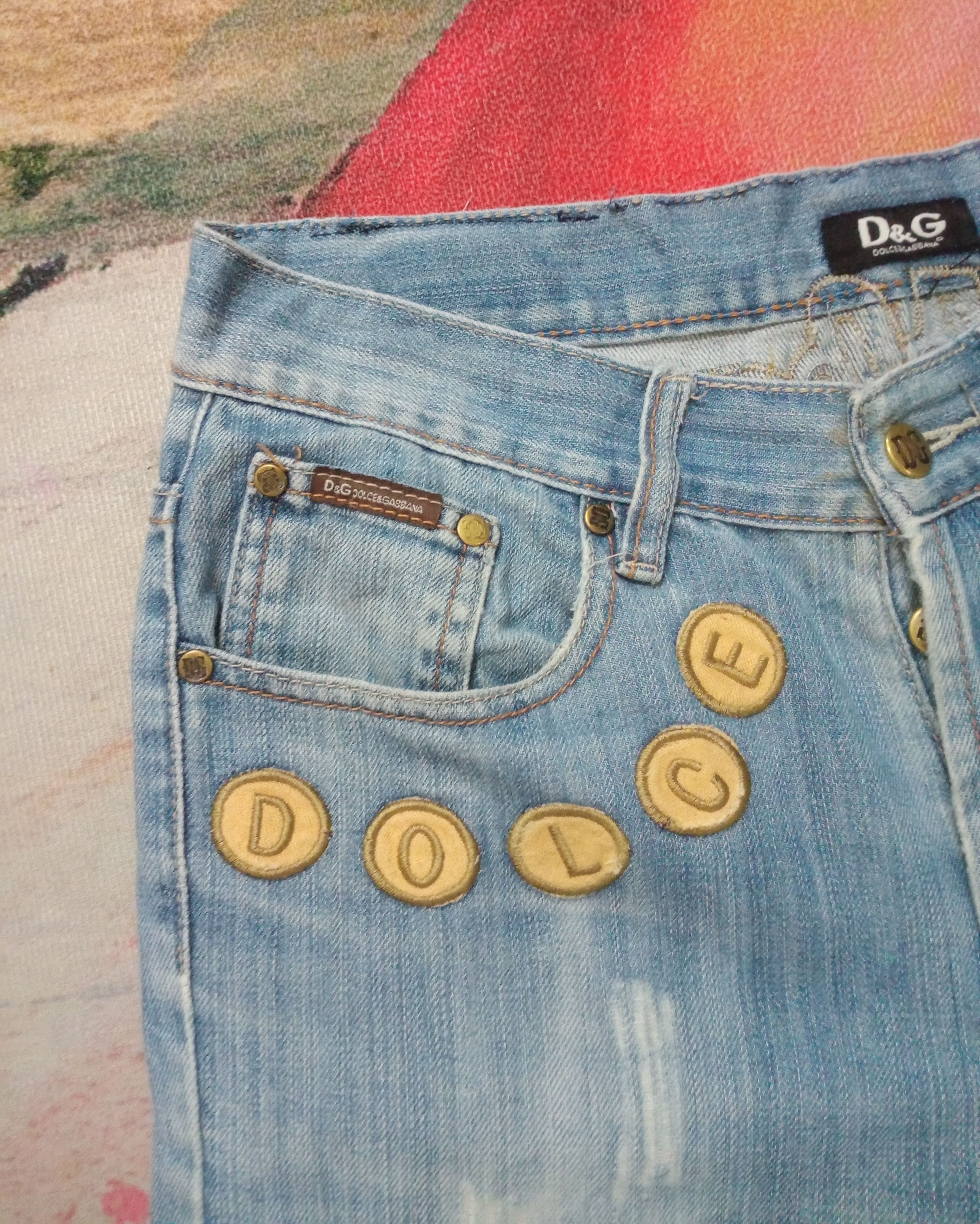 Dolce & Gabbana Vintage Dolce & Gabbana Denim Pants Size US 32 / EU 48 - 10 Thumbnail
