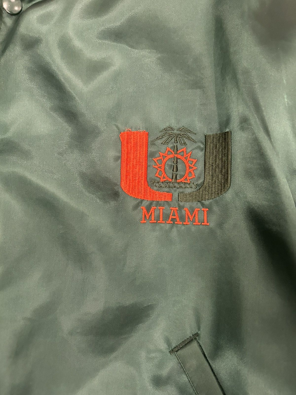 Chalk Line Vintage miami hurricanes chalk line starter jacket Size US M / EU 48-50 / 2 - 3 Thumbnail