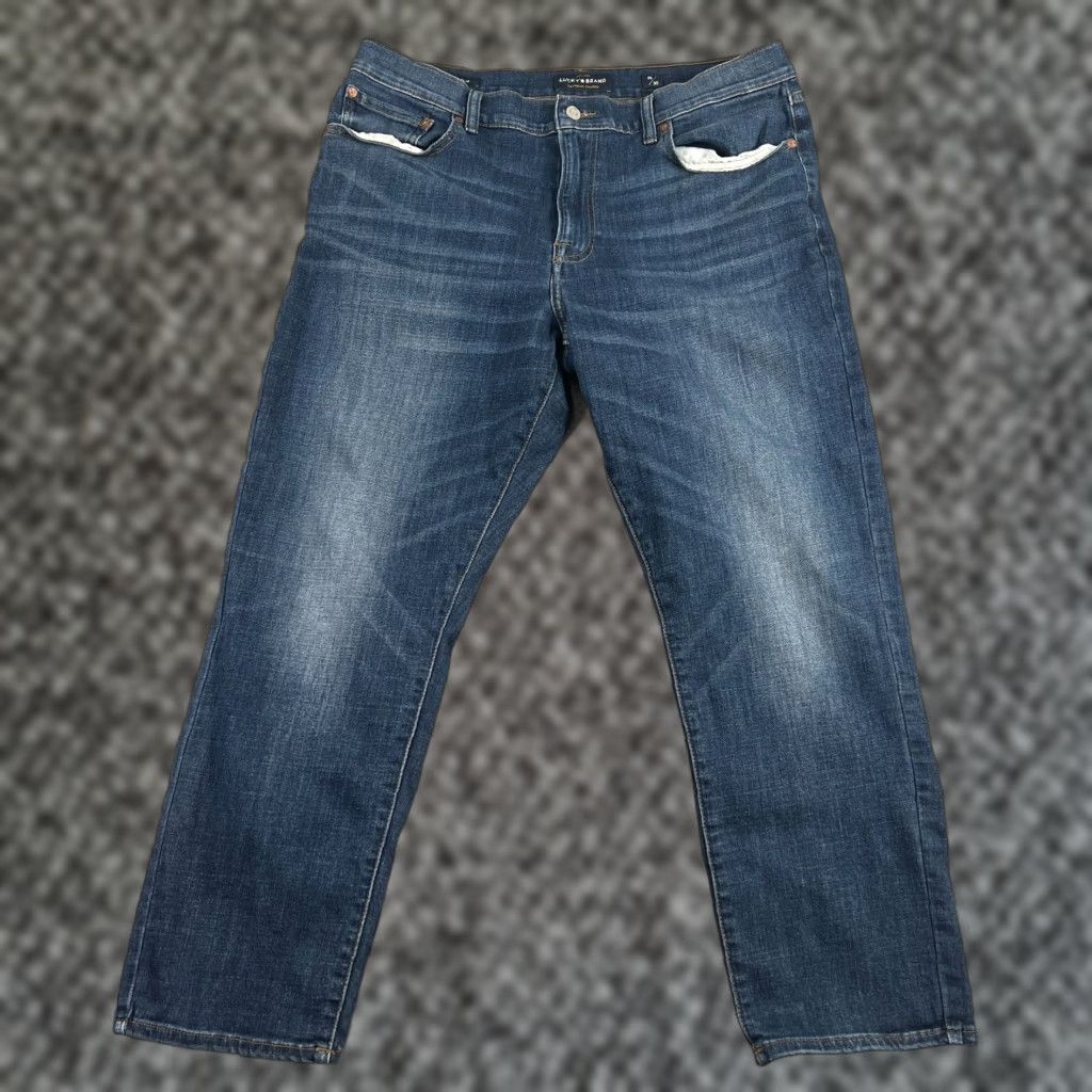Lucky Brand VINTAGE Lucky Brand 410 Athletic Fit Jeans Men’s Size 36x30 Blue Stretch Waist 36 Straight Size US 36 / EU 52 - 1 Thumbnail