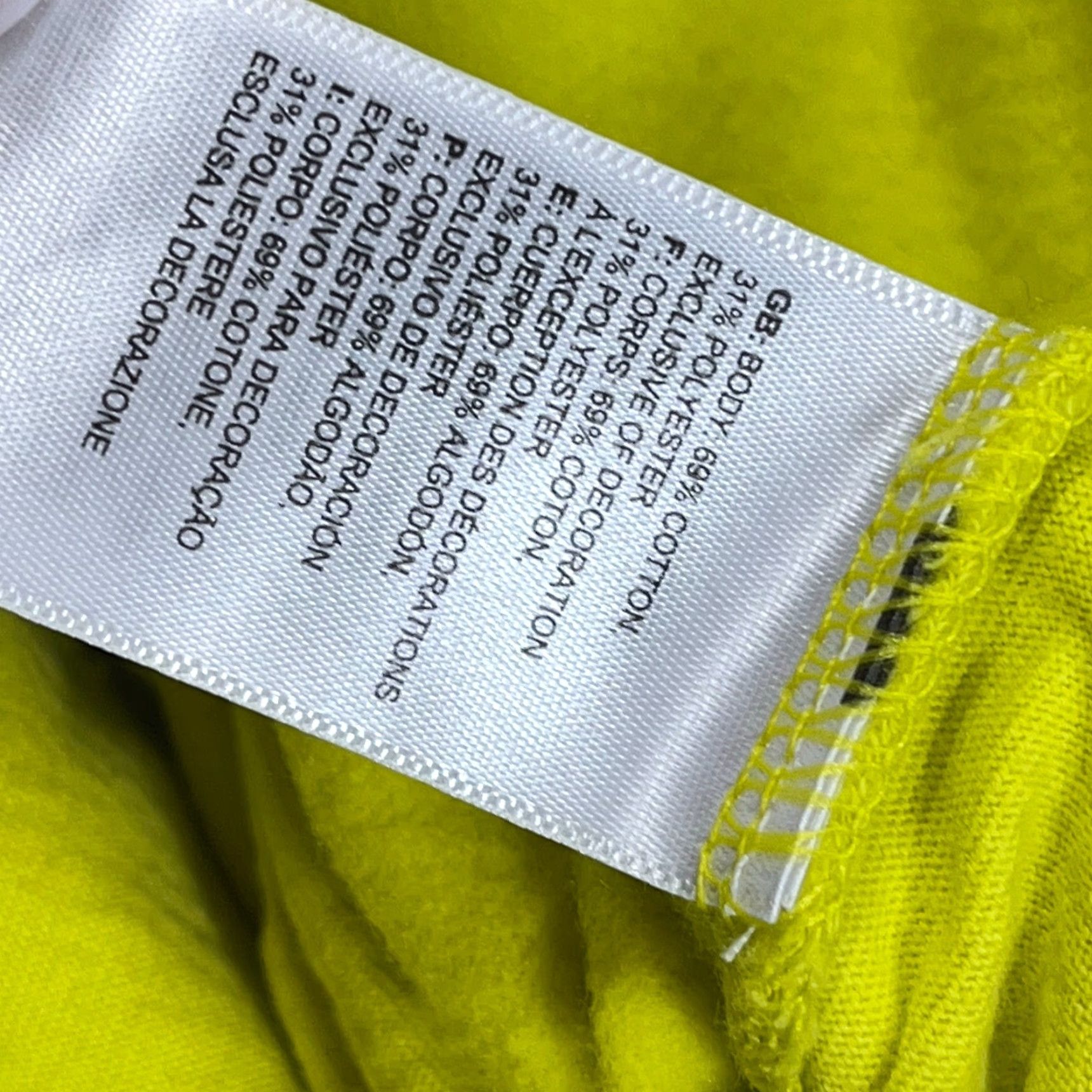 The North Face The North Face Sweat Shorts Men 2XL Yellow Neon Fleece Joggers Gym Training Shorts Size US 39 - 7 Thumbnail