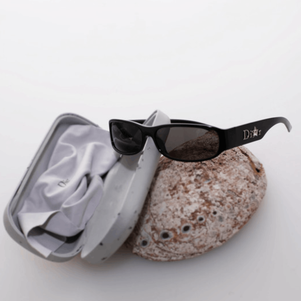 Dior Christian Dior Sunglasses Shiny Mask Shield Sport Logo Size ONE SIZE - 1 Thumbnail