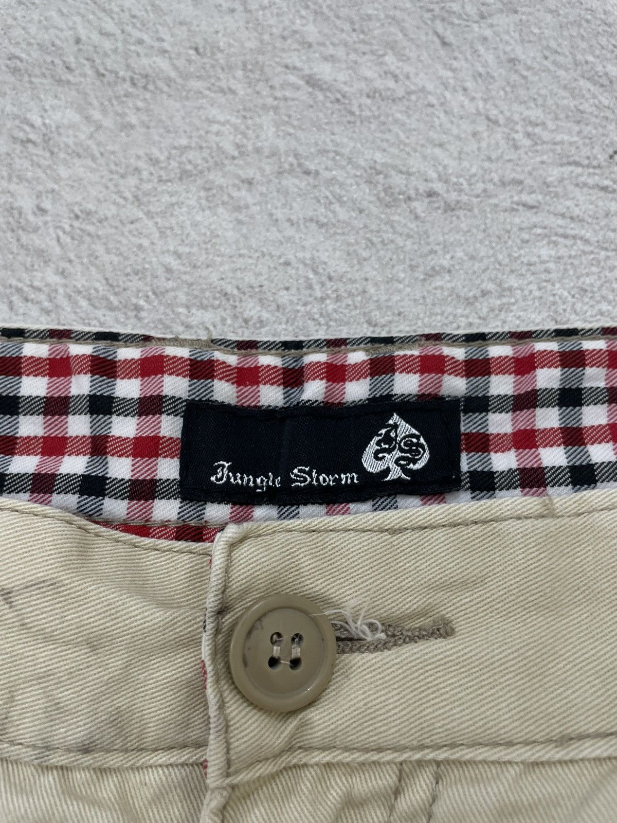 Japanese Brand 00s Japanese Jungle Storm Pants Plaid Distressed Y2K Hysteri Size US 32 / EU 48 - 5 Thumbnail