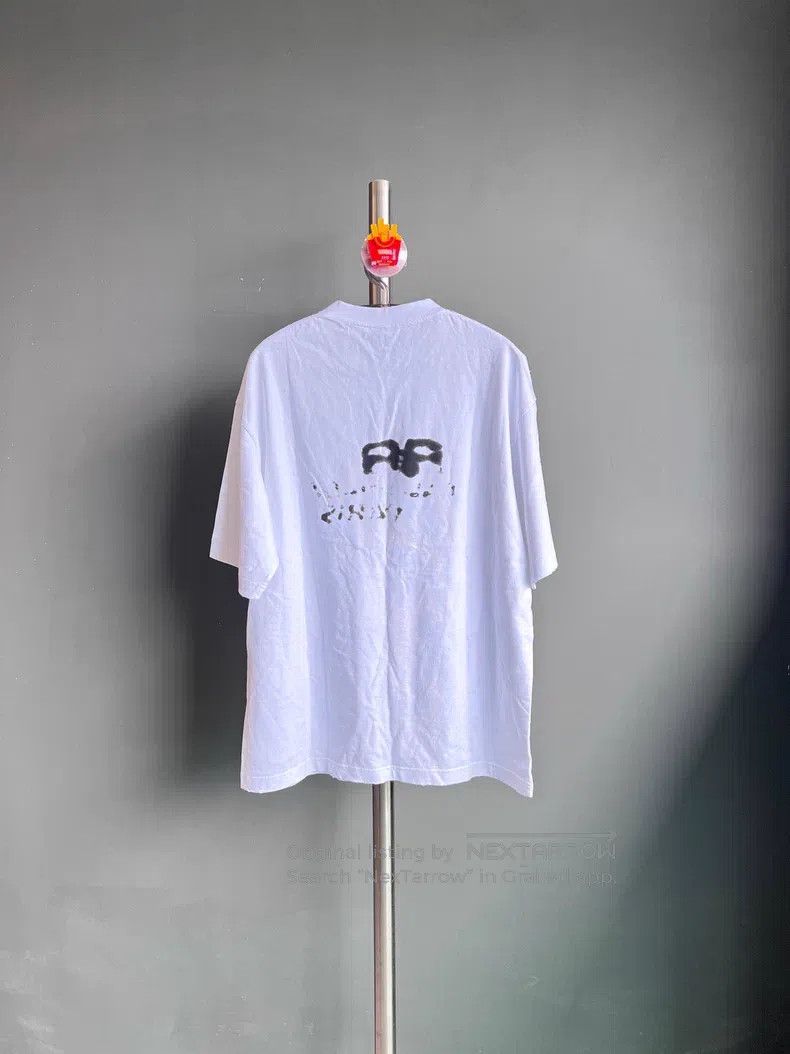 Balenciaga Balenciaga Letter Printed Round Neck Short Sleeve T-Shirt Size US S / EU 44-46 / 1 - 2 Thumbnail