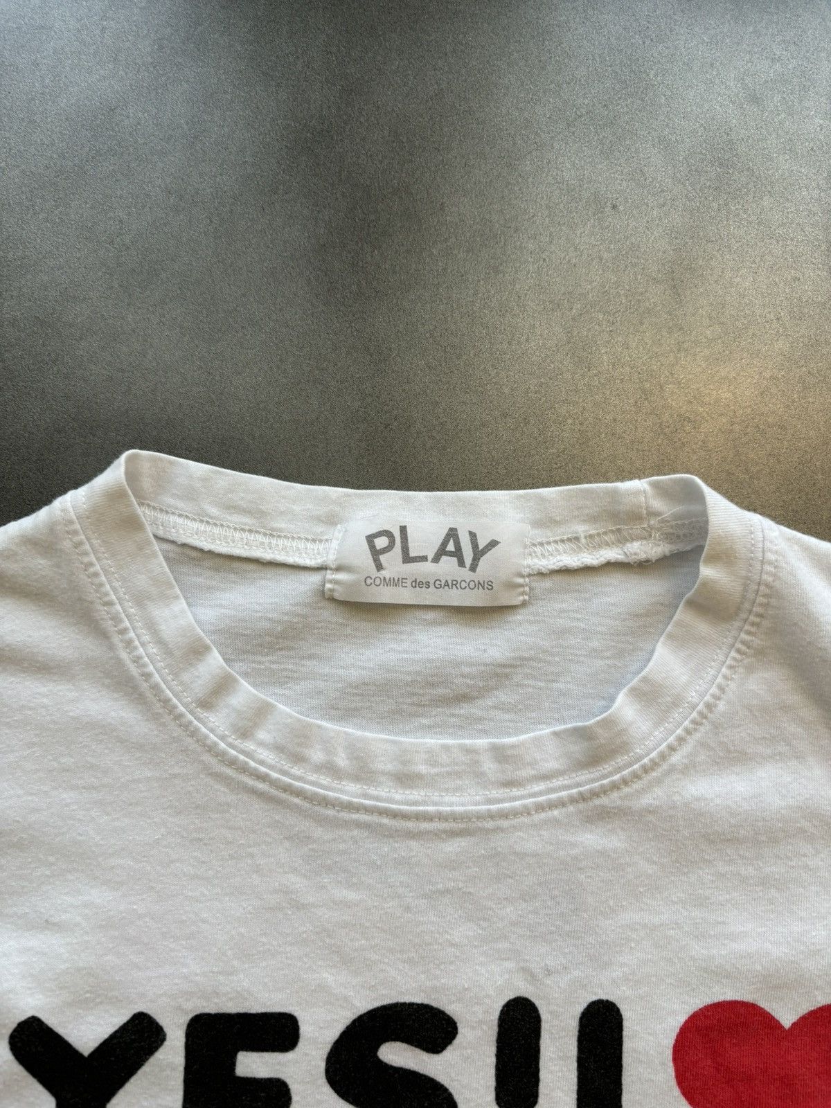 Other Y2K Baby Tee Vintage CDG Play Style Yes MCC Heart Shirt 2000 Size S / US 4 / IT 40 - 7 Thumbnail