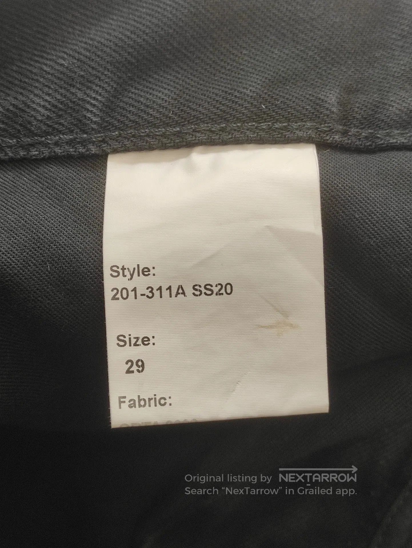 Raf Simons Raf Simons Show Distressed Double-Layer Jeans. Size US 29 - 6 Thumbnail