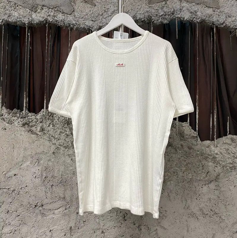 Maison Margiela Maison Margiela White Short Sleeve T-Shirt 0089 Size US M / EU 48-50 / 2 - 1 Thumbnail