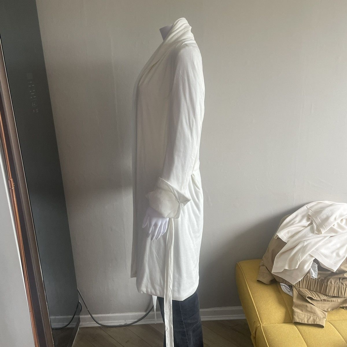 Rick Owens Rick Owens Lilies Bianca Jacket in Milk Size S / US 4 / IT 40 - 14 Thumbnail