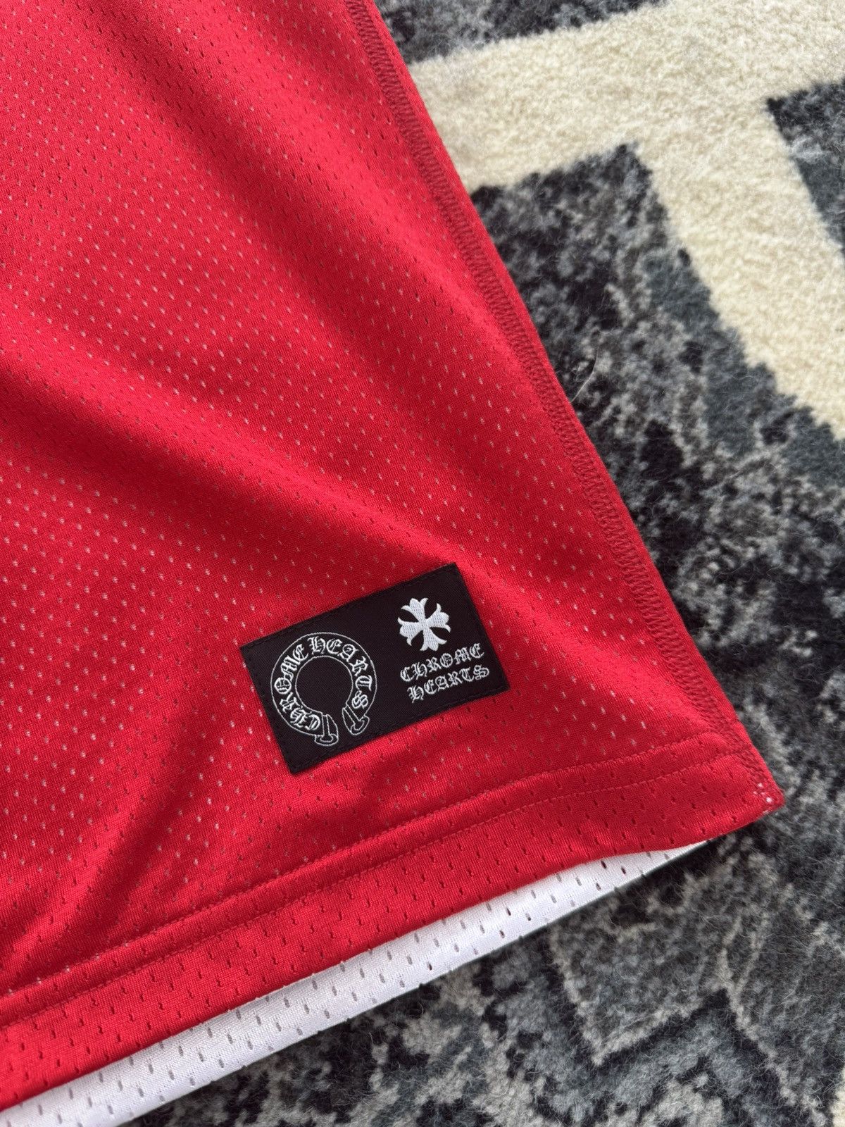 Chrome Hearts Chrome hearts matty boy Form Reversible Warmup Jersey Red Size US L / EU 52-54 / 3 - 3 Thumbnail