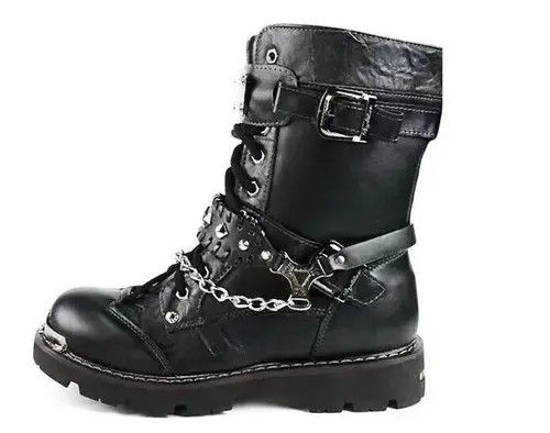 Other Punk Rivet Chain Shoes Accessories ( pair set) Size ONE SIZE - 4 Thumbnail
