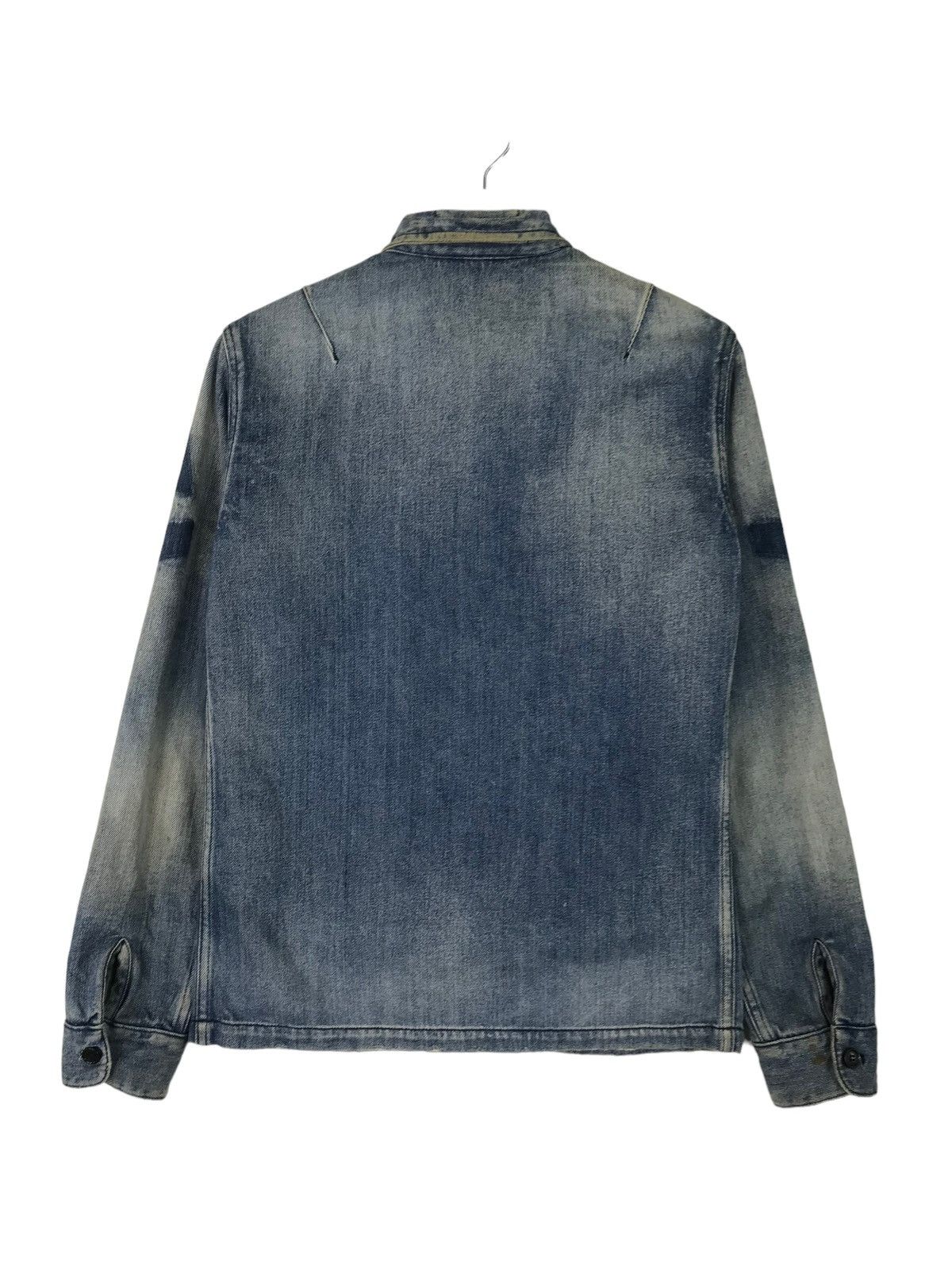 N.Hoolywood 🔥 N.HOLLYWOOD DYED DENIM JACKET MADE IN JAPAN Size US S / EU 44-46 / 1 - 7 Thumbnail