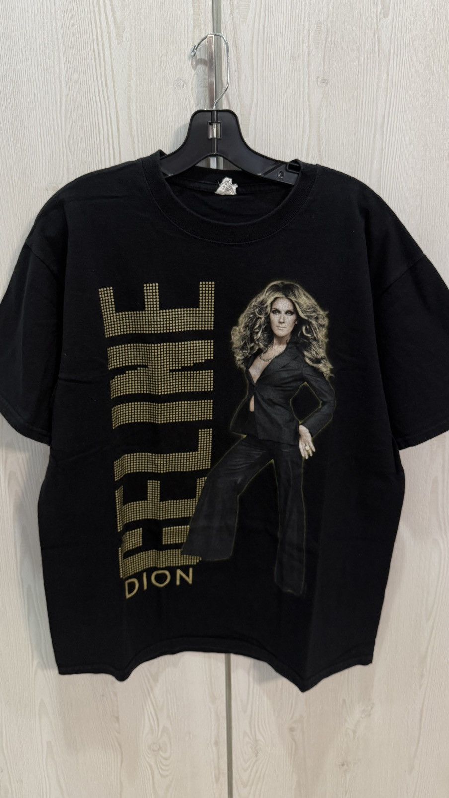 Band Tees 2008 Celine Dion - World Tee Size Large, Size L, Anvil Tag Size US L / EU 52-54 / 3 - 1 Thumbnail