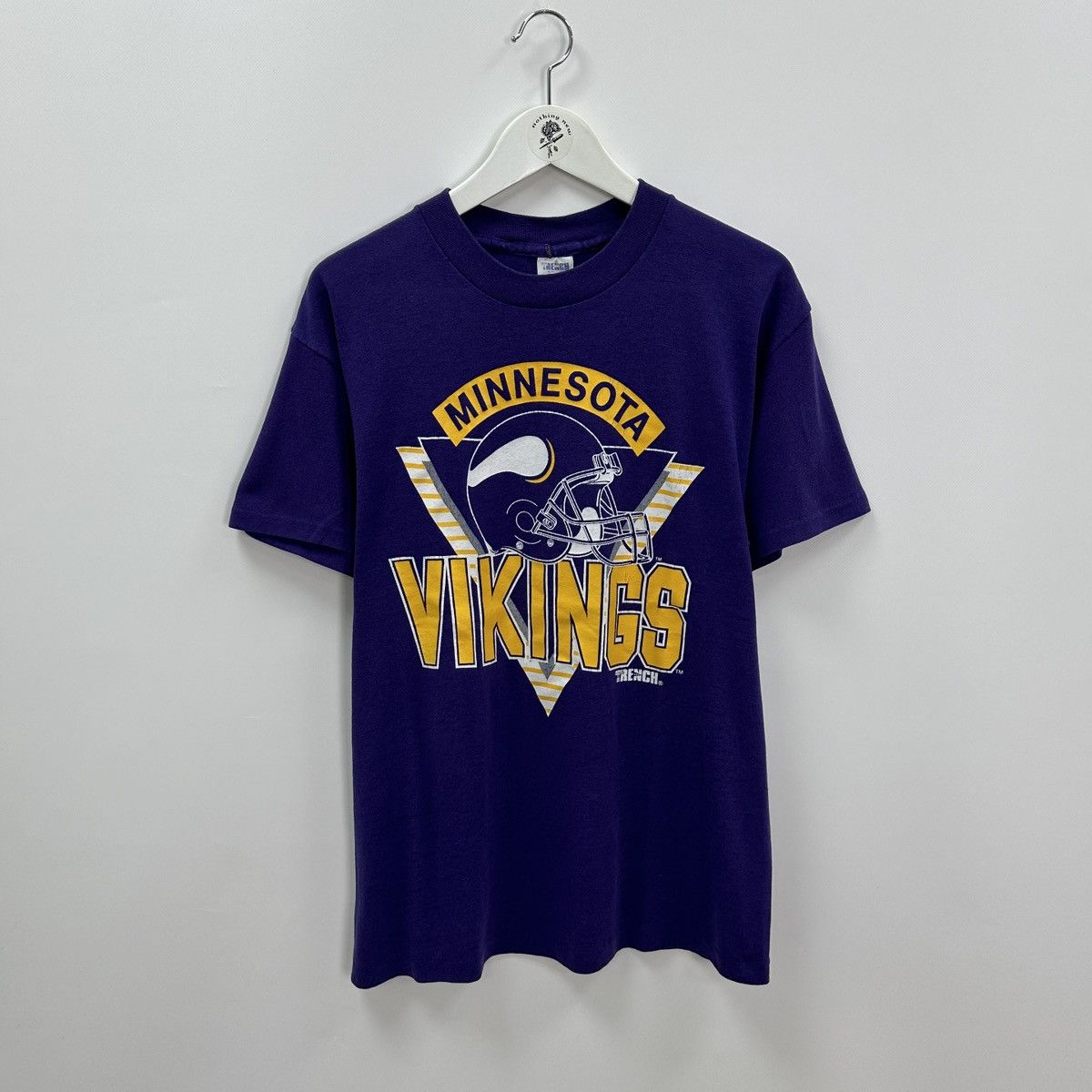 NHL Vintage 80s Minnesota Vikings Trench NHL tee y2k hokey og Size US L / EU 52-54 / 3 - 1 Thumbnail